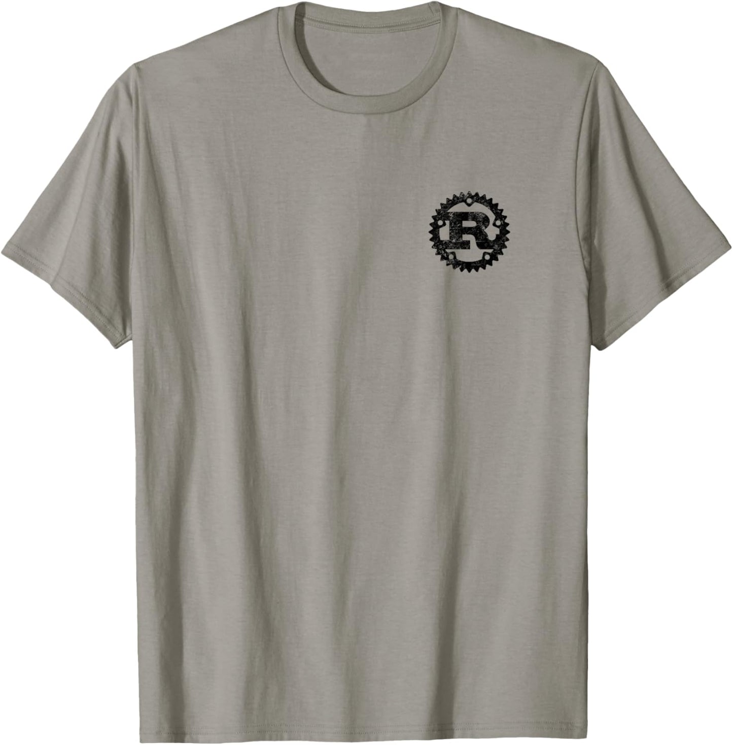 Rust Programming Logo Rust Logo for Programmers T-Shirt - T-Shirt | Sand
