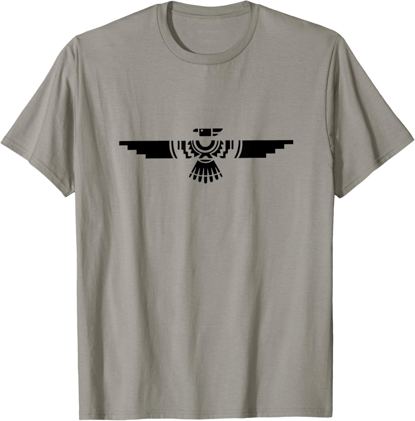 Anishinaabe Native American Thunderbird White - Branches T-Shirt - T-Shirt | Sand