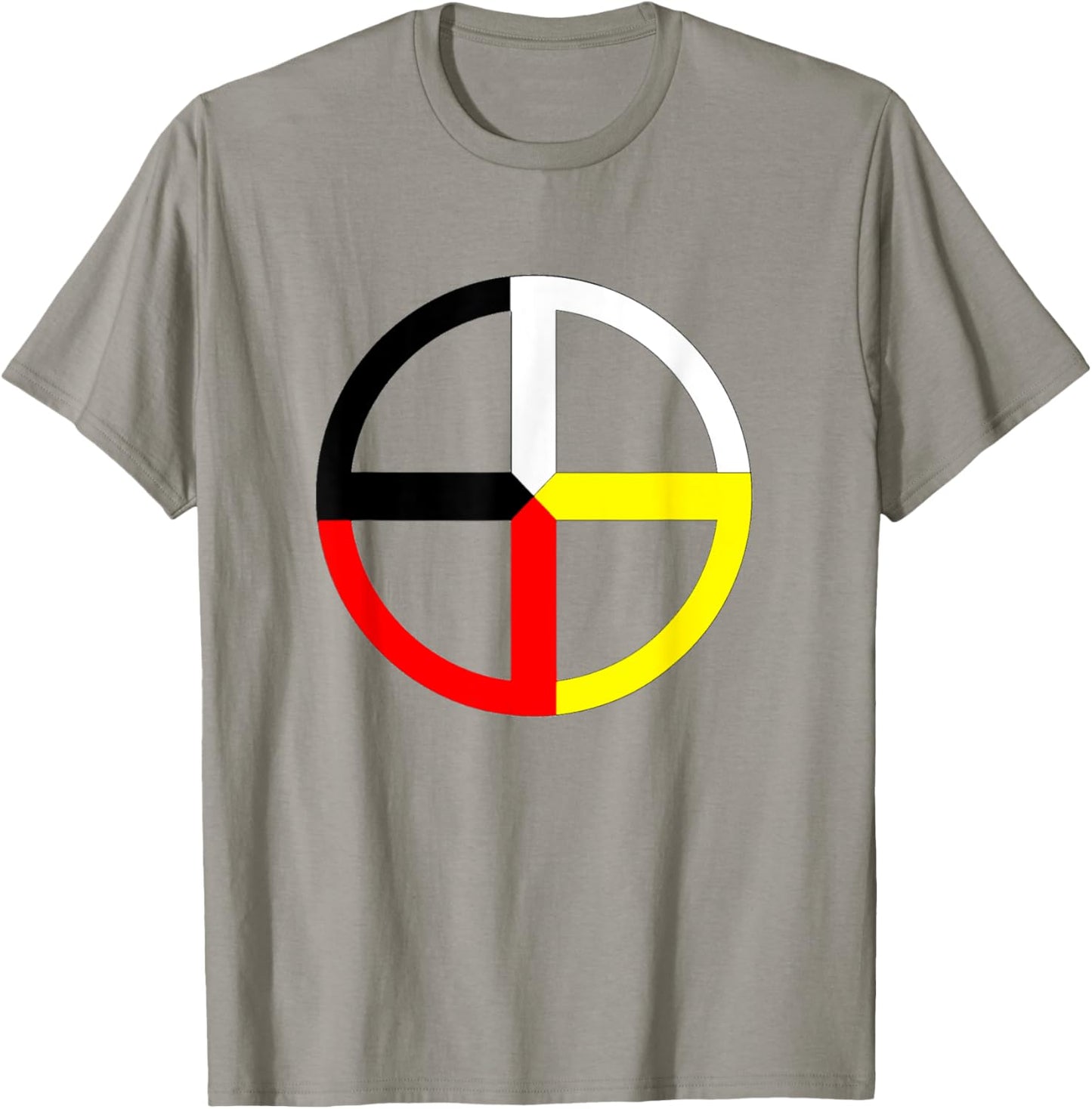 Medicine Wheel Symbol T-Shirt - T-Shirt | Sand