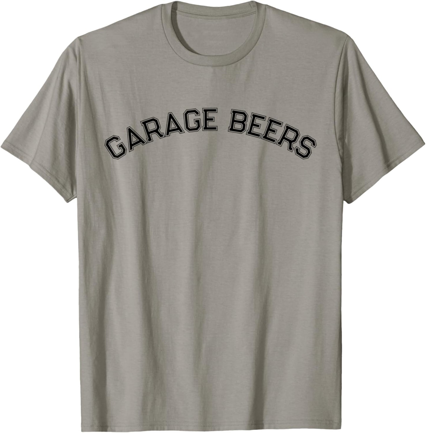 Garage Beers Funny Sports Style Day Drinking Beer Lover T-Shirt - T-Shirt | Sand