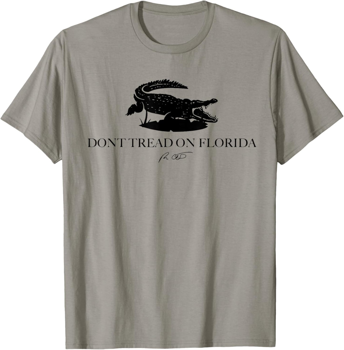 Don't Tread On Florida Alligator T-Shirt - T-Shirt | Sand