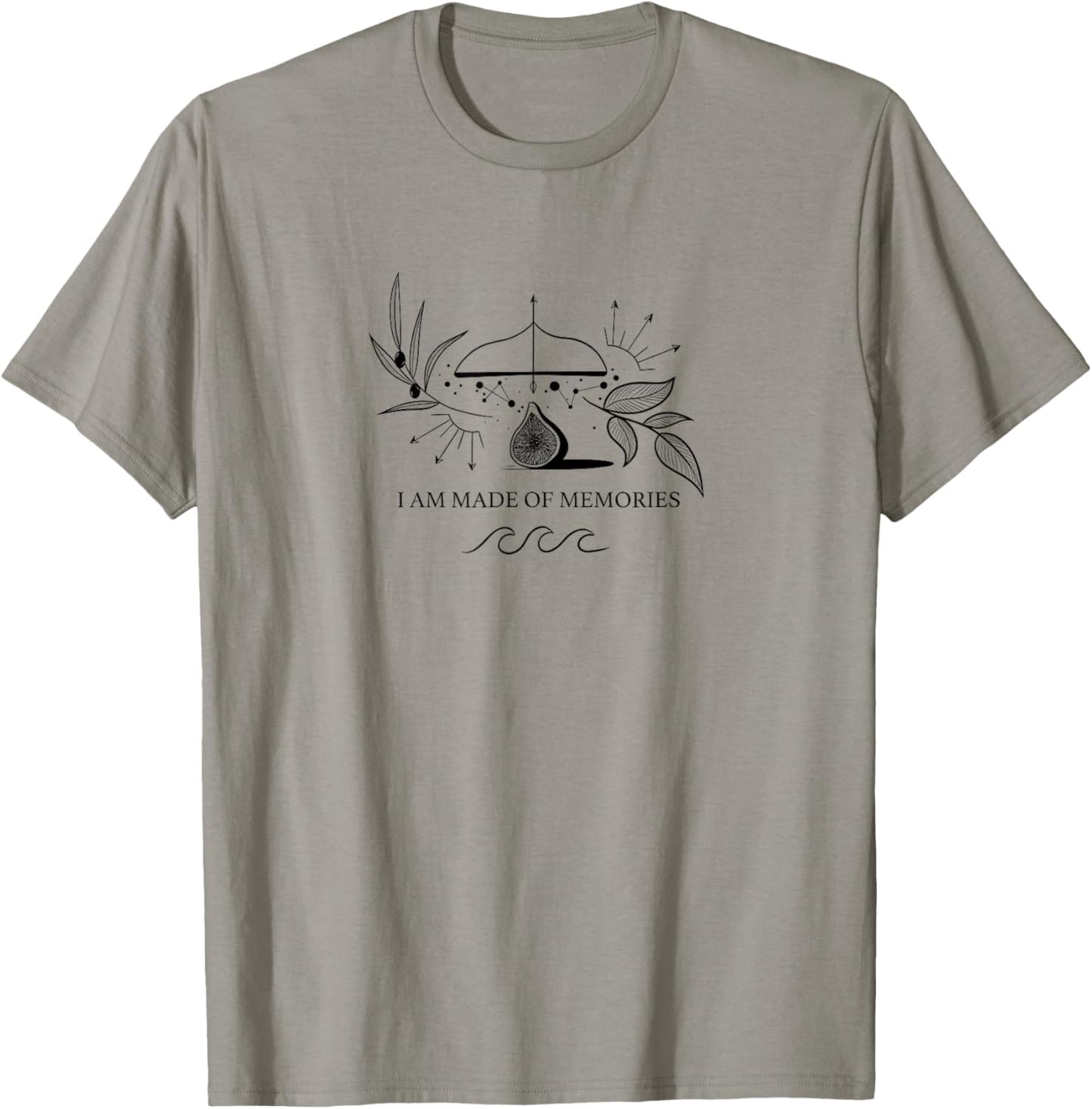 Achilles Patroclus I Am Made of Memories Poet Song Fan Art T-Shirt - T-Shirt | Sand