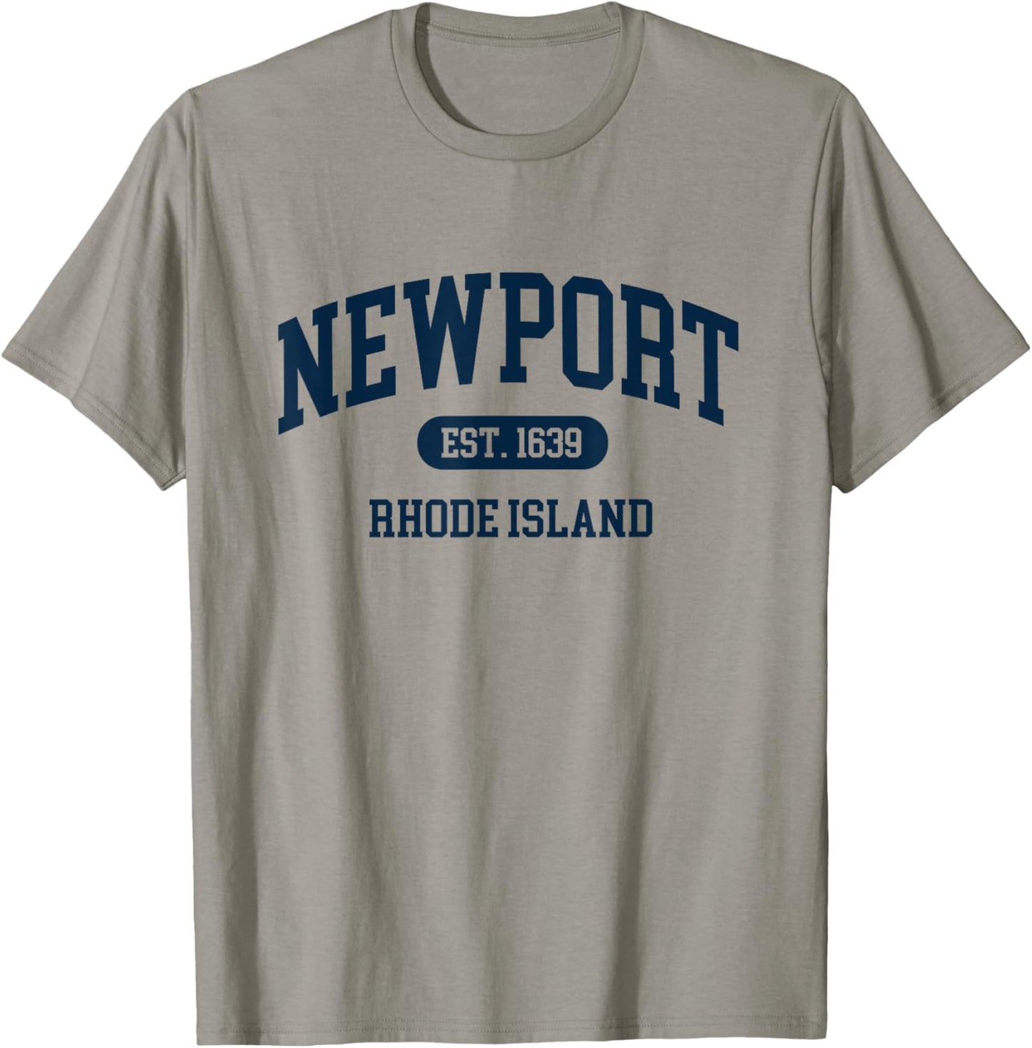 Vintage Newport Rhode Island Established 1639 retro souvenir T-Shirt - T-Shirt | Sand