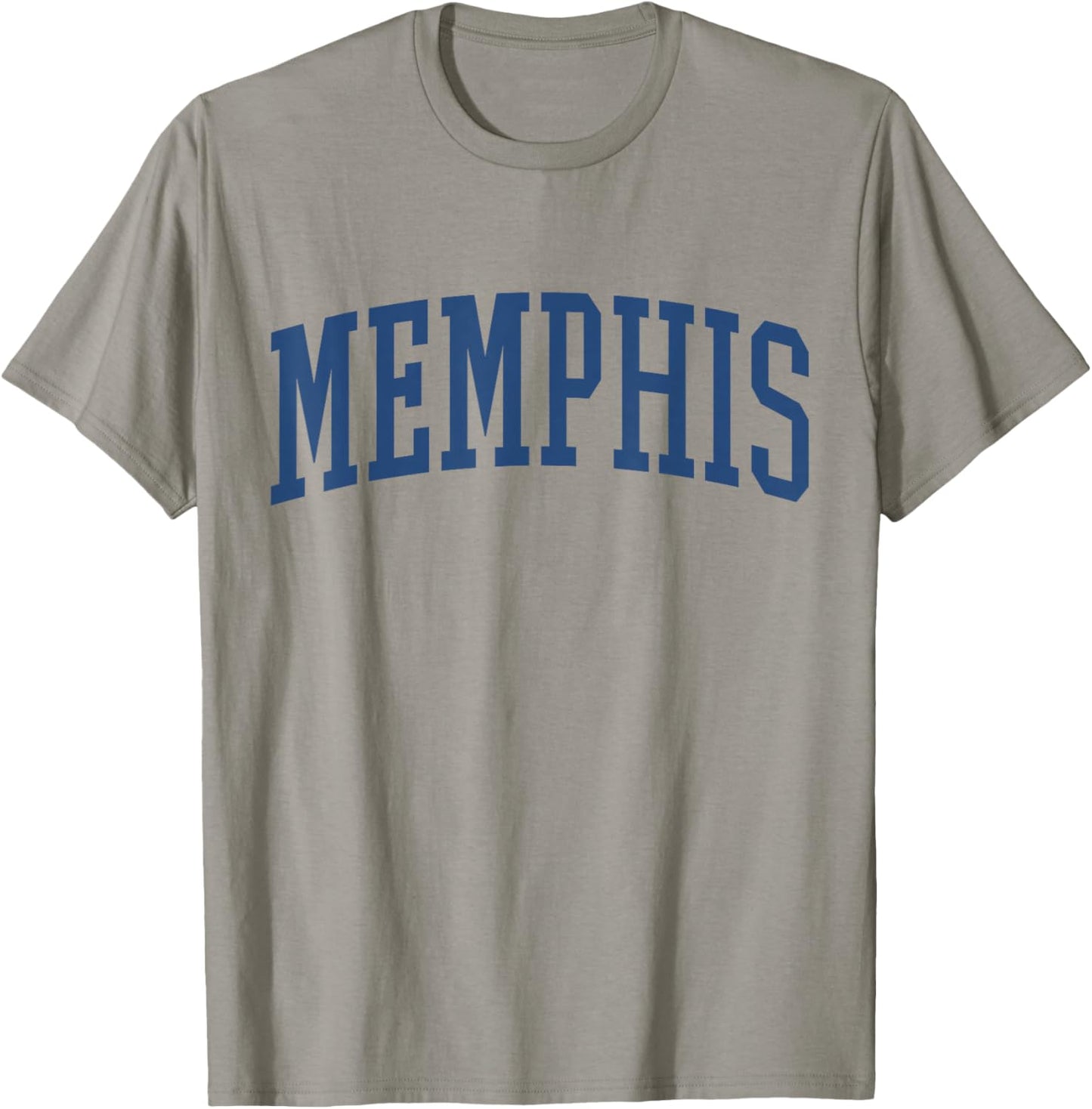 Varsity Grey Memphis T-Shirt - T-Shirt | Sand