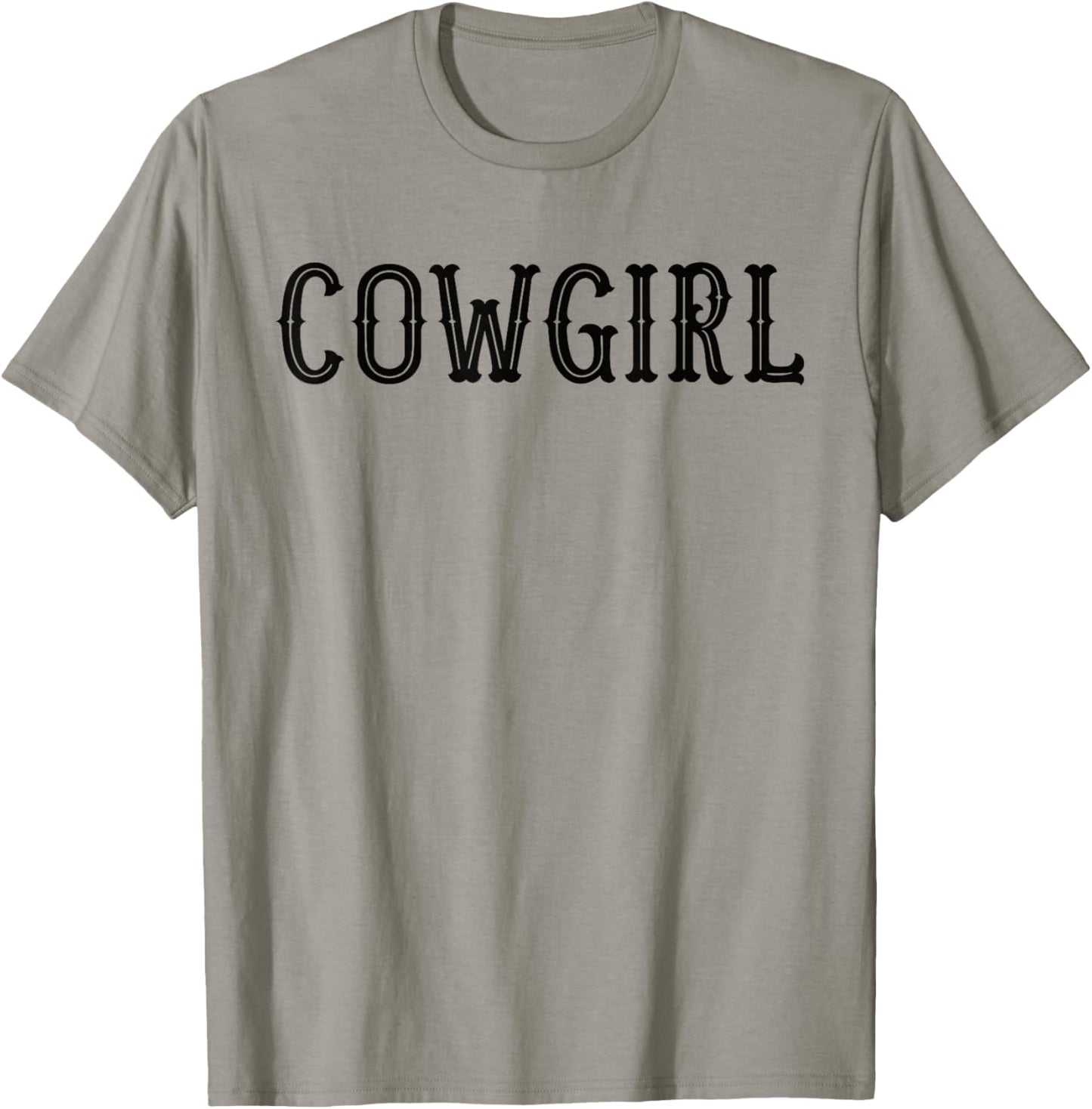 Design that says cowgirl on it T-Shirt - T-Shirt | Sand