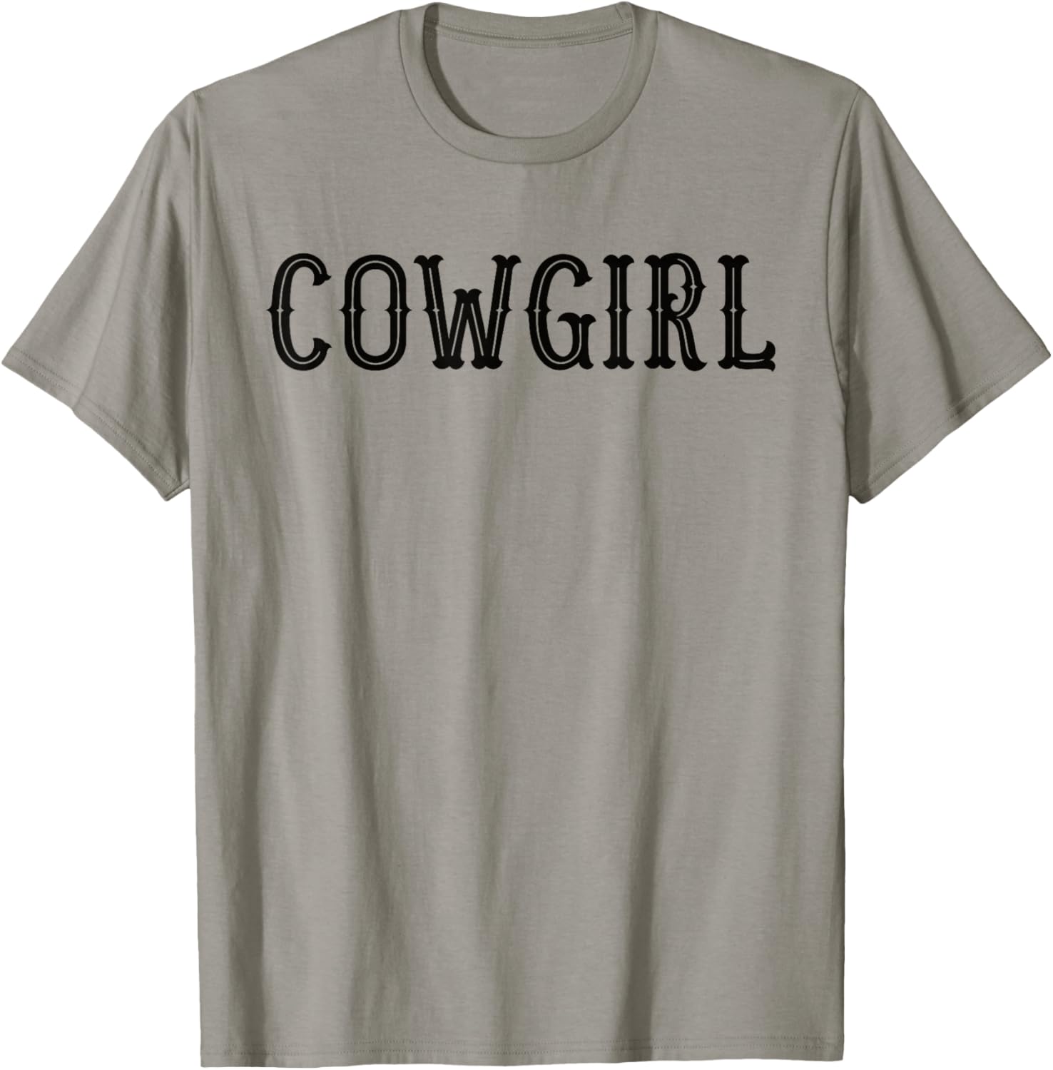 Design that says cowgirl on it T-Shirt - T-Shirt | Sand