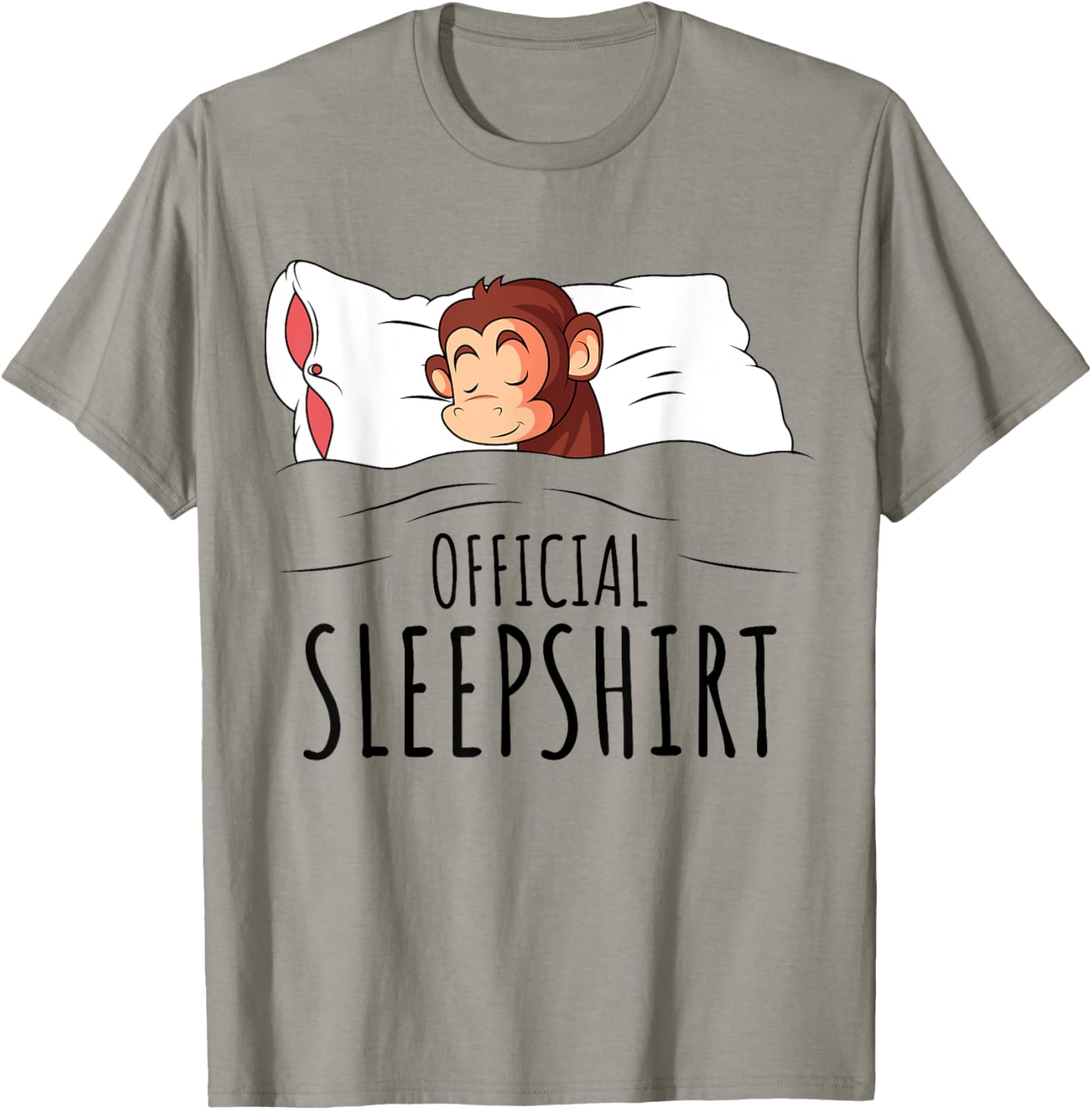 Monkey Official Sleepshirt T-Shirt - T-Shirt | Sand