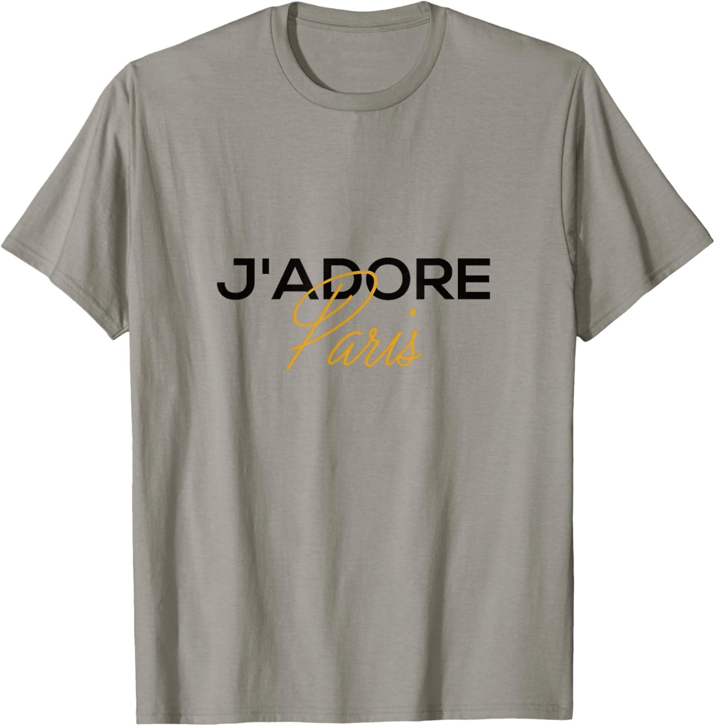 Classic Fashion I Love Paris J'Adore Paris Stylish & Elegant T-Shirt - T-Shirt | Sand