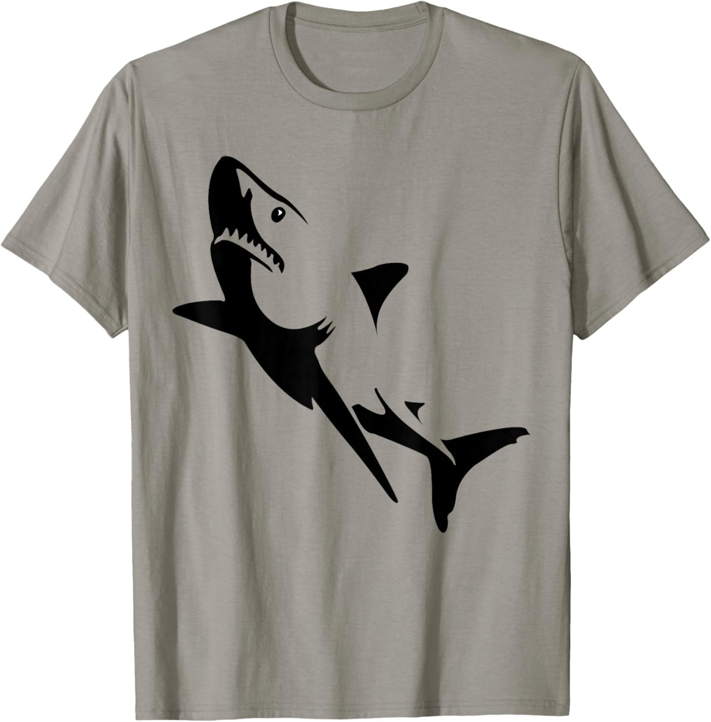 Great White Shark Attack Graphic T-Shirt - T-Shirt | Sand