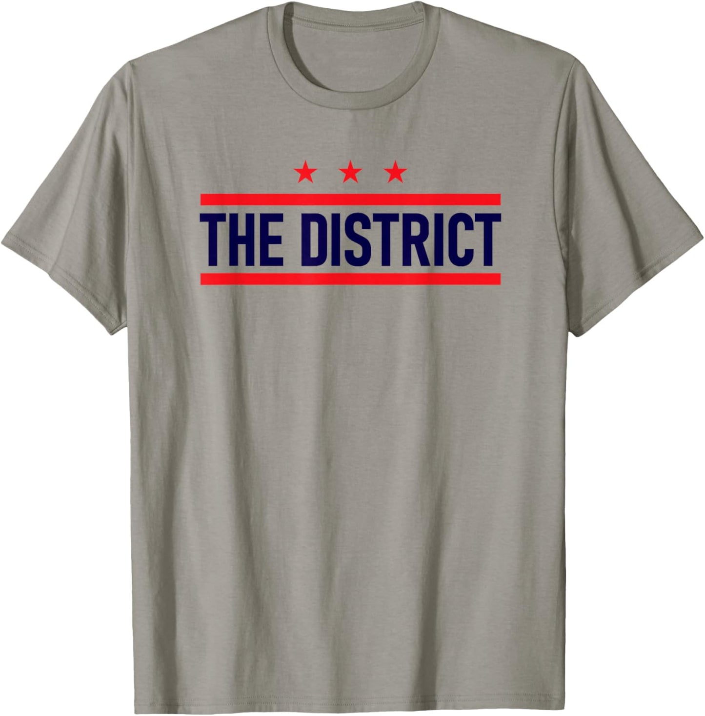 Washington DC The District flag retro T-Shirt - T-Shirt | Sand