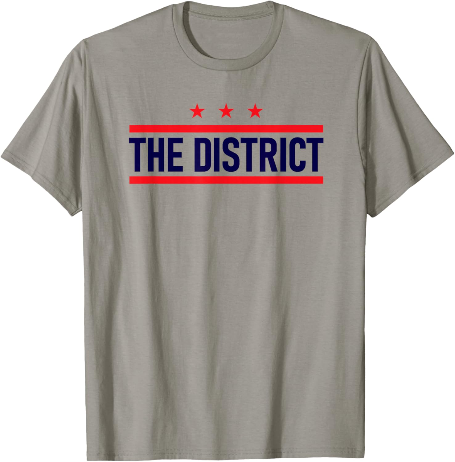 Washington DC The District flag retro T-Shirt - T-Shirt | Sand