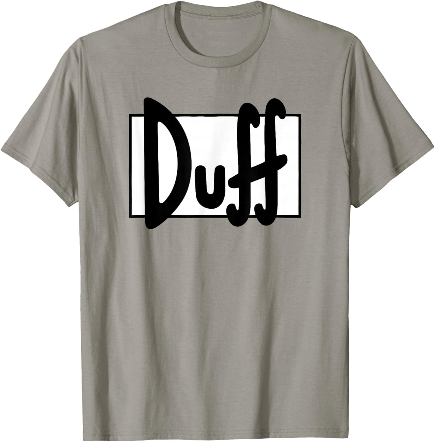The Simpsons Duff Beer Large T-Shirt - T-Shirt | Sand