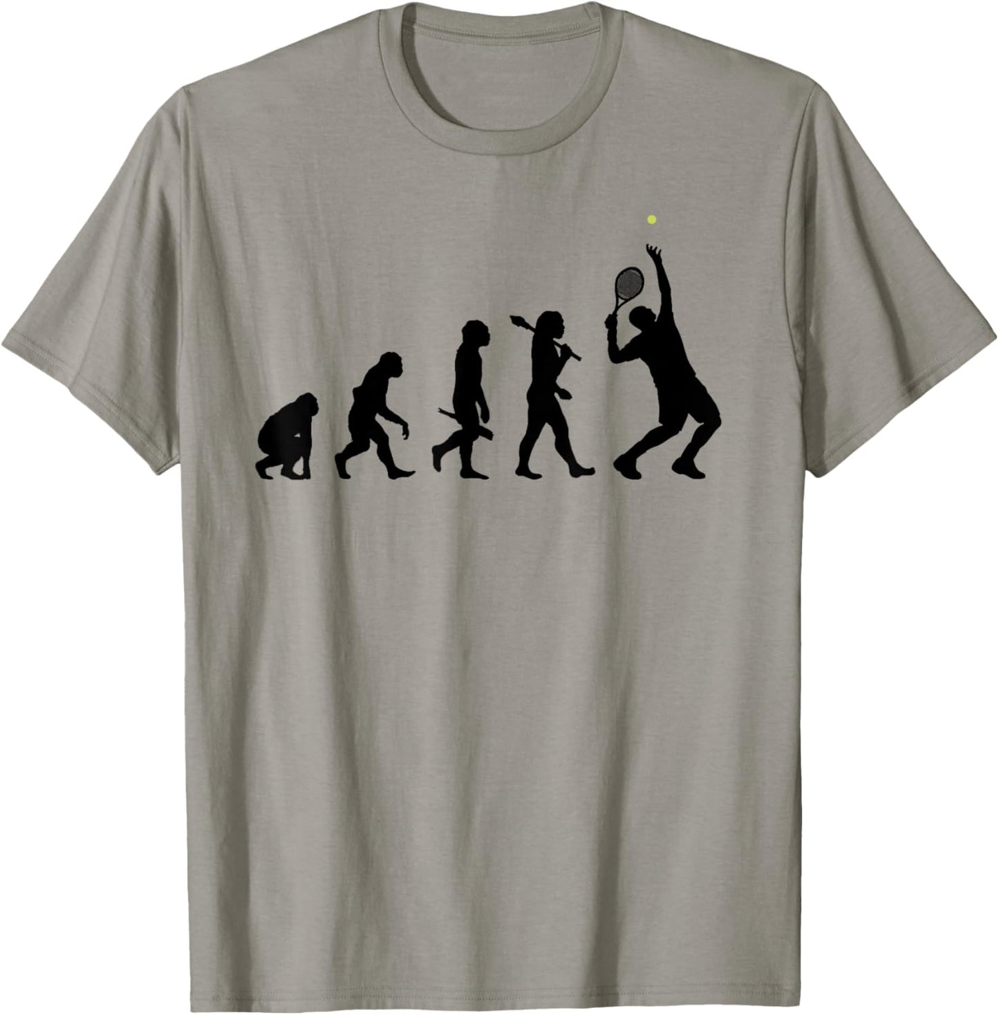 Evolution of a Tennis Player T-Shirt - T-Shirt | Sand