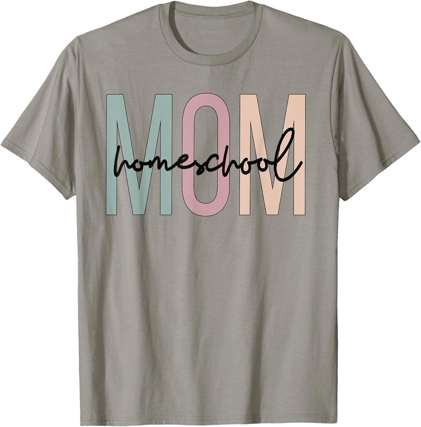 Homeschool Mom Boho Homeschooling Mom T-Shirt - T-Shirt | Sand