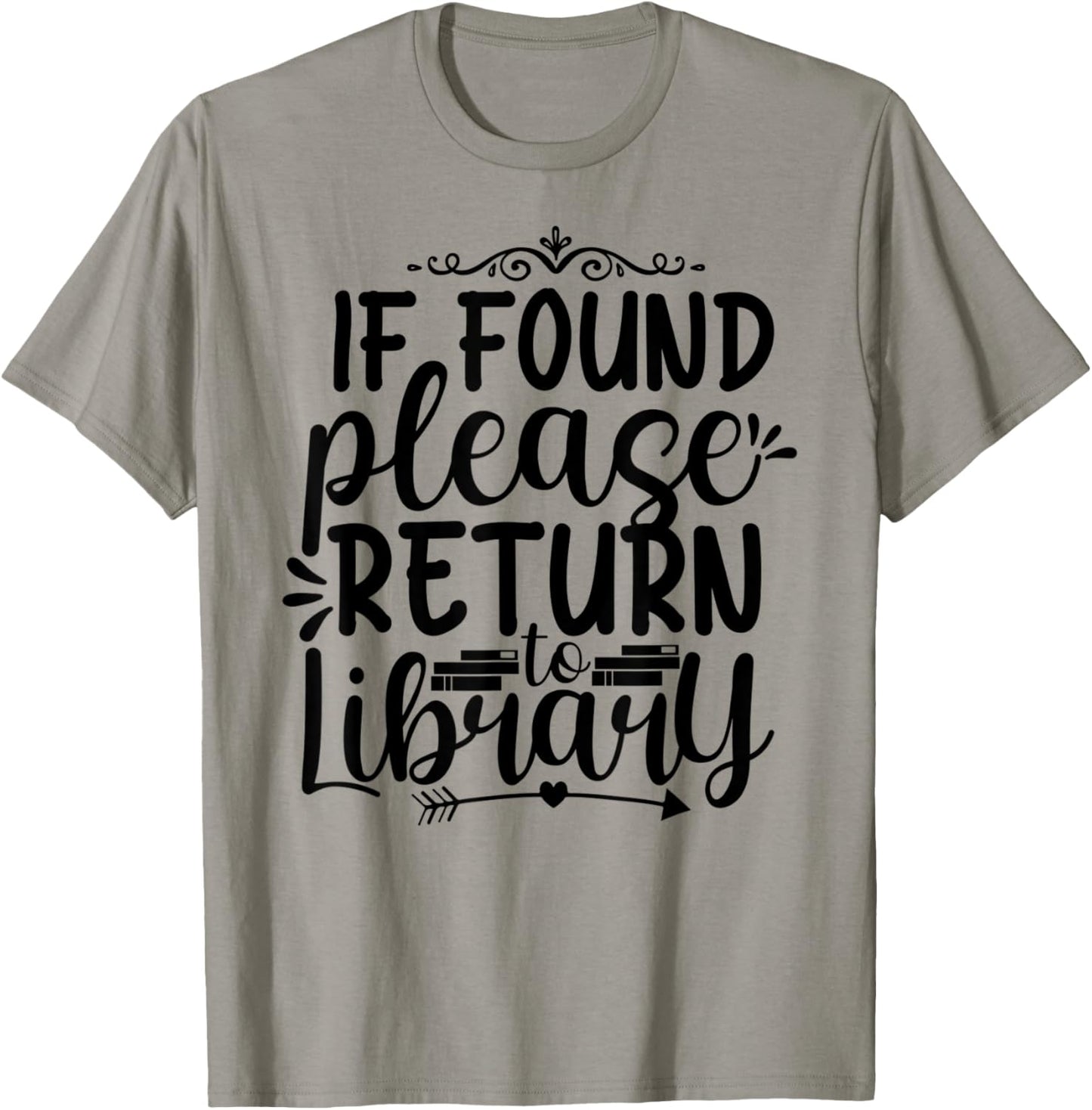 Please Return to Library T-Shirt - T-Shirt | Sand