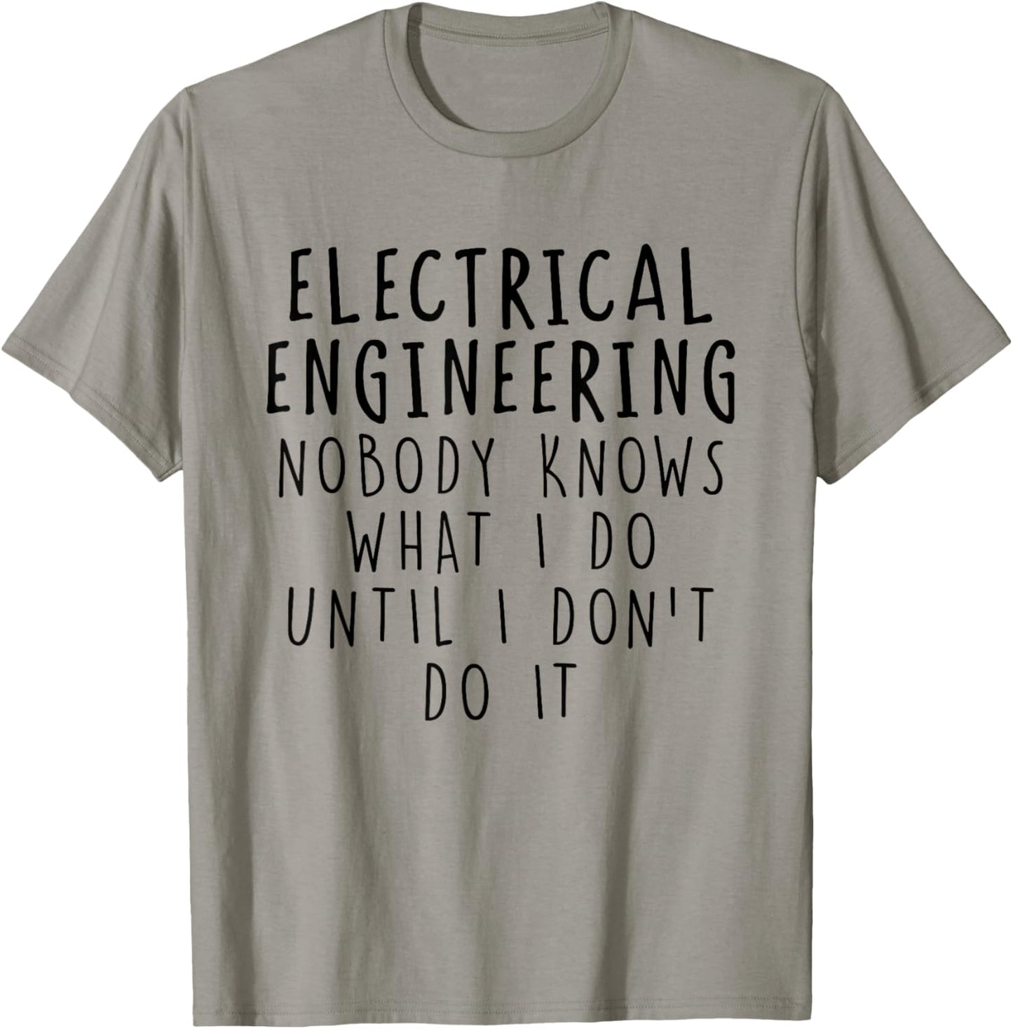 Funny Electrical Engineering Women's Electrical Engineer Modern Classic Casual White Small Graduation T-Shirt - T-Shirt | Sand