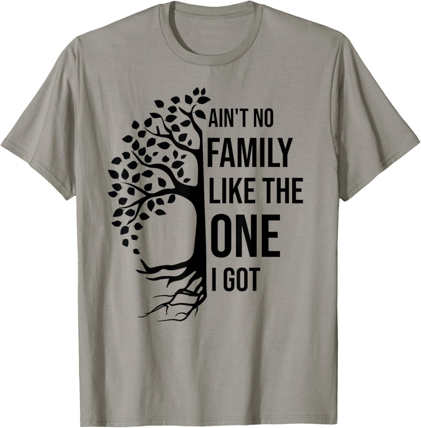 Ain't No Family Like The One I Got Funny Family Reunion T-Shirt - T-Shirt | Sand