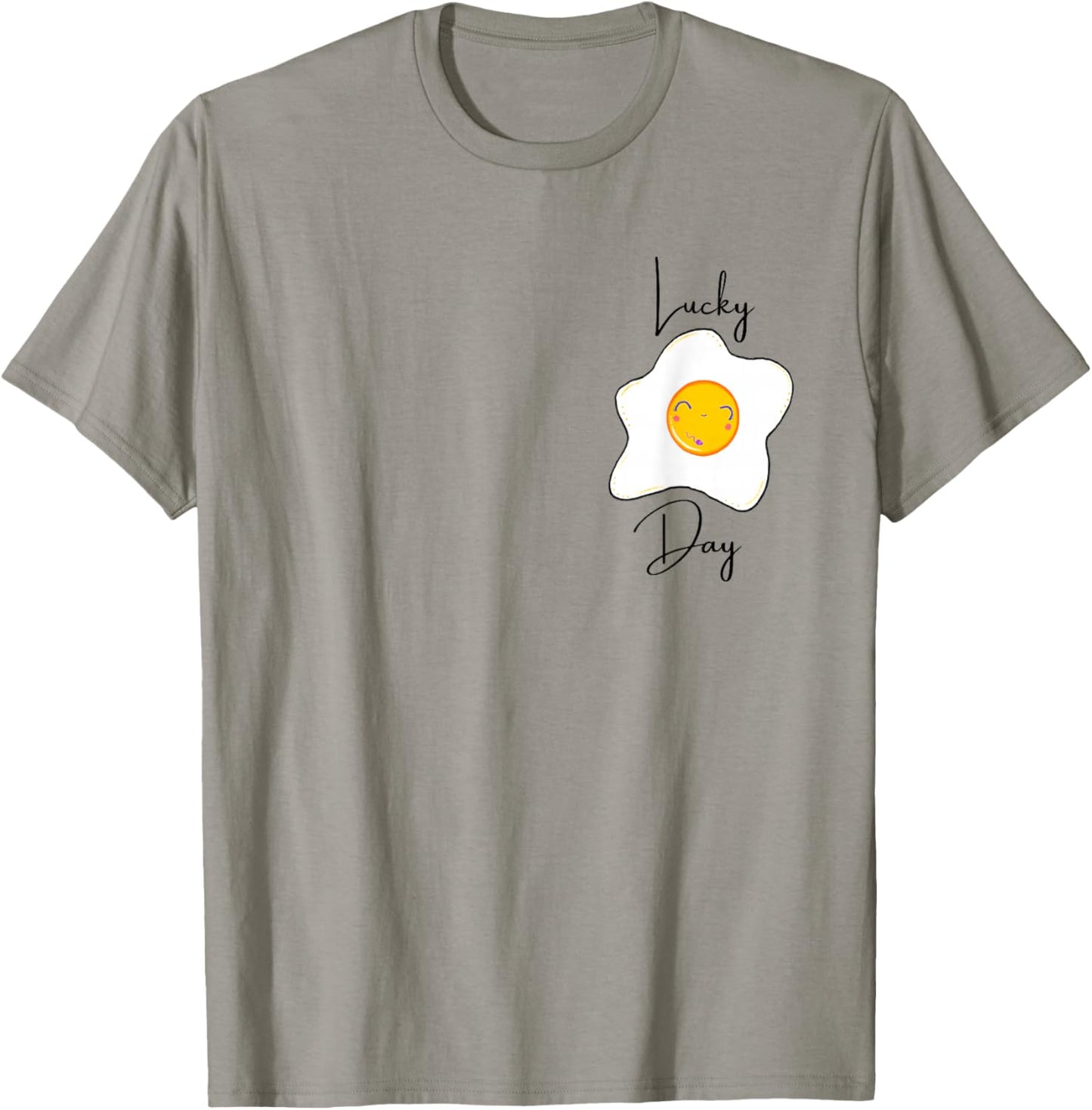 Lucky Egg Transfer Embryo Retrieval Day IVF IUI Support Gift T-Shirt - T-Shirt | Sand