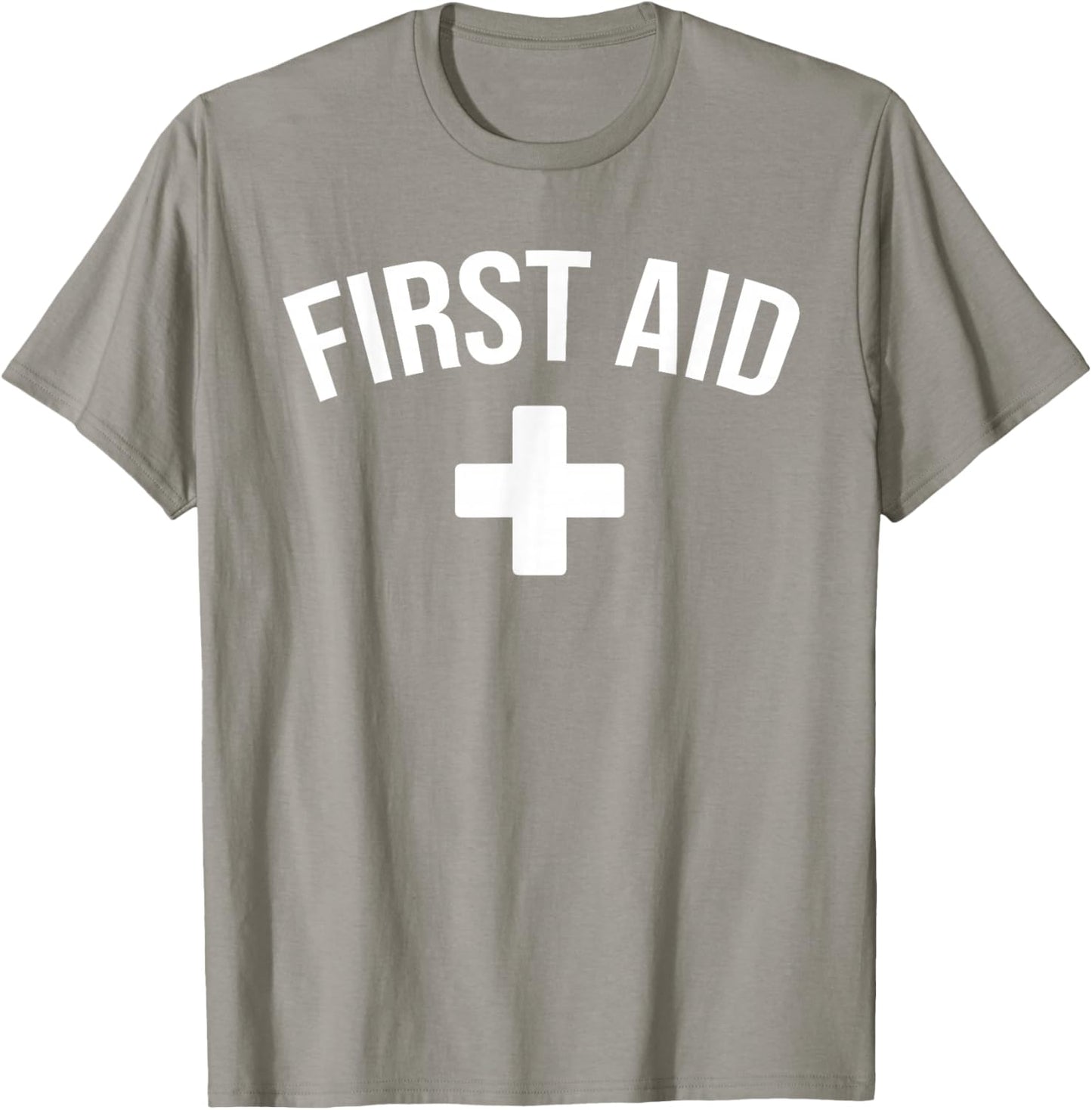 First Aid Cross Cool Medic Emergency Staff Uniform T-Shirt - T-Shirt | Sand