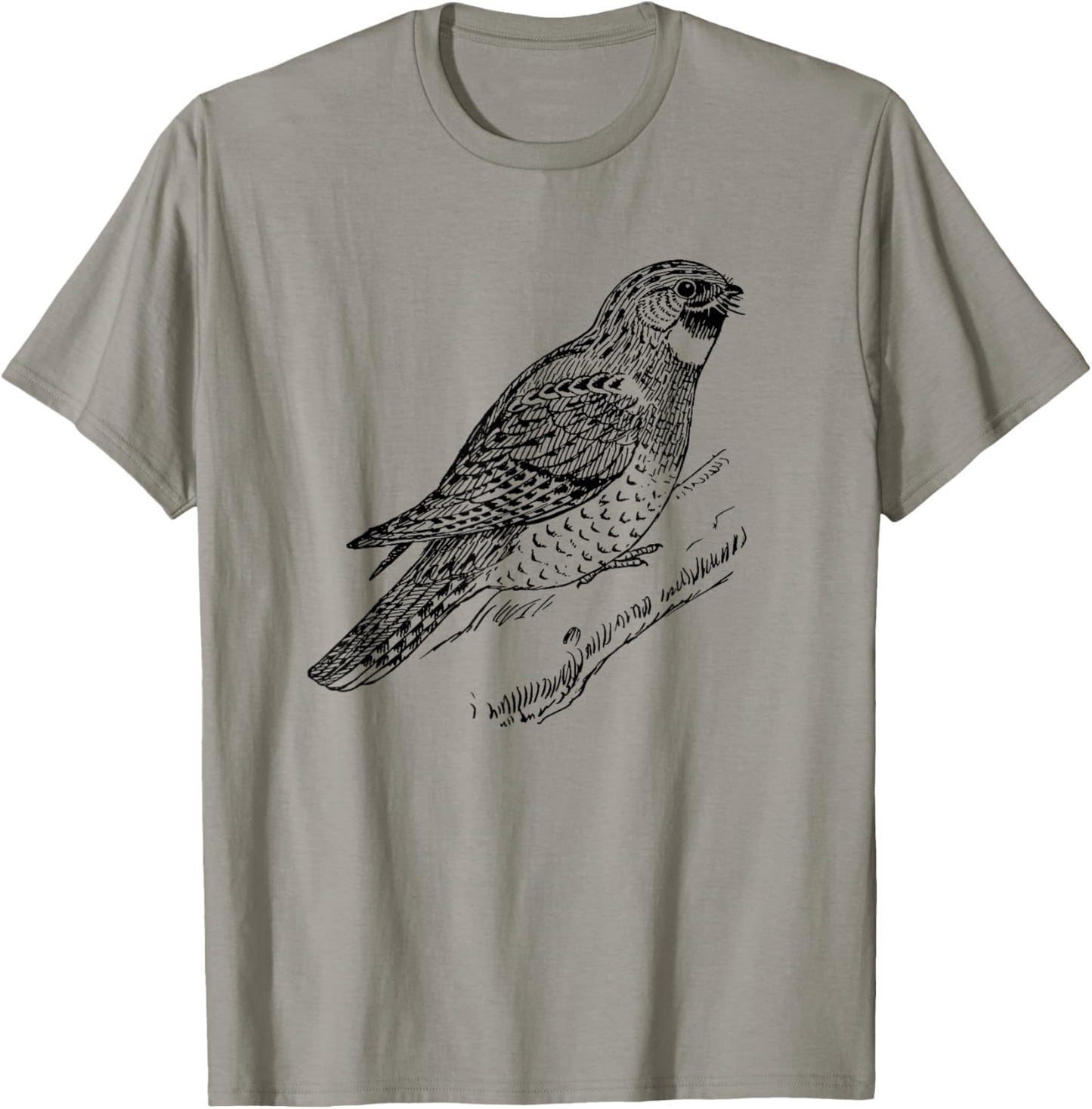 Birding A Whip-Poor-Will Bird Ornithologist T-Shirt - T-Shirt | Sand