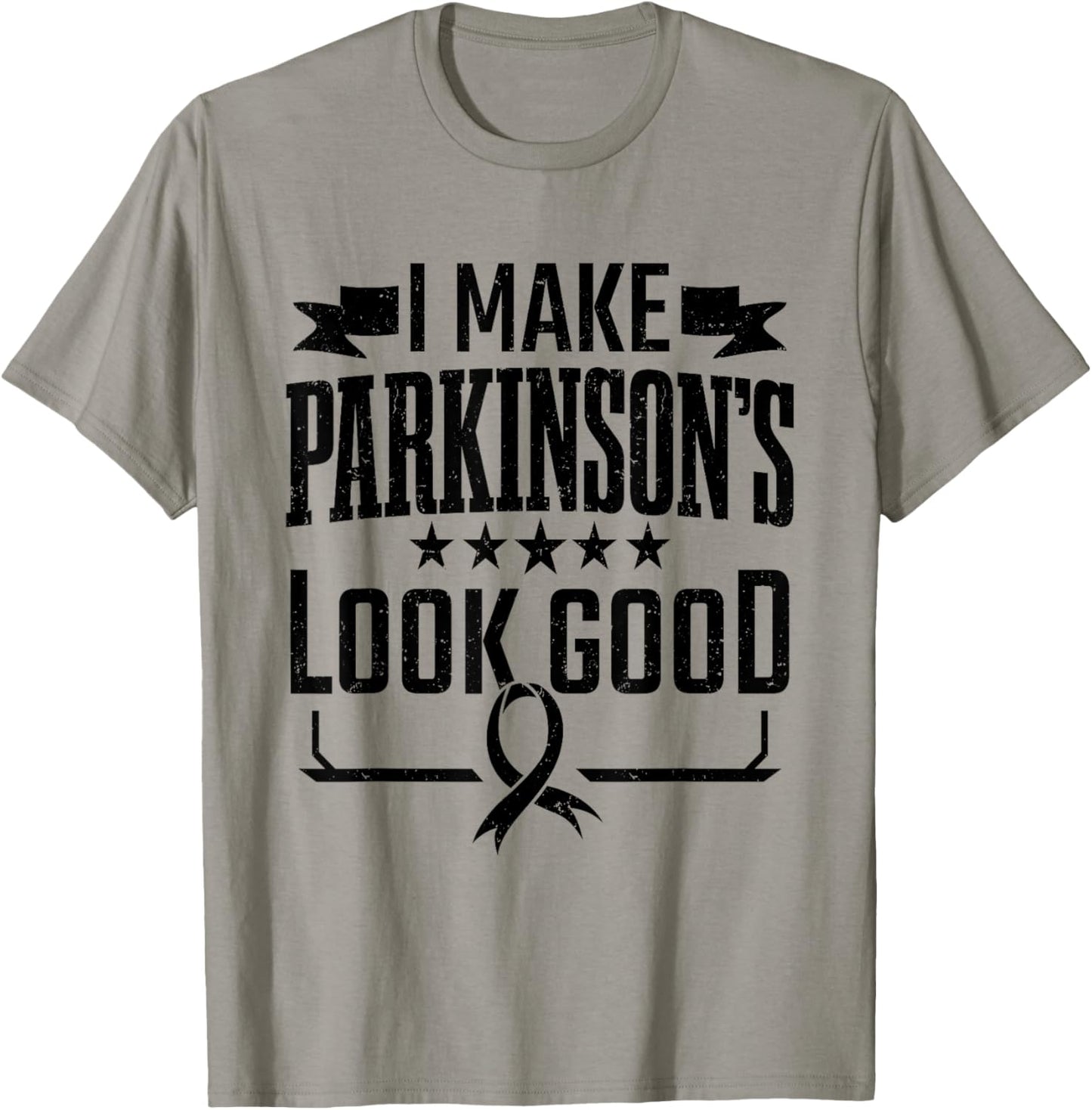 Parkinson's Disease Awareness I Make Parkinsons Look Good T-Shirt - T-Shirt | Sand