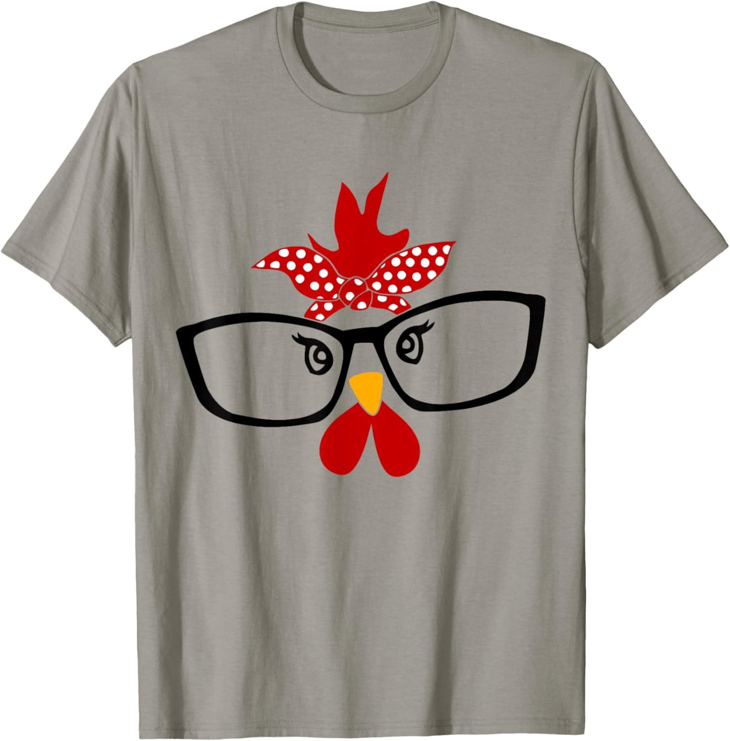 Funny Chicken Face Halloween Costume T-Shirt - T-Shirt | Sand