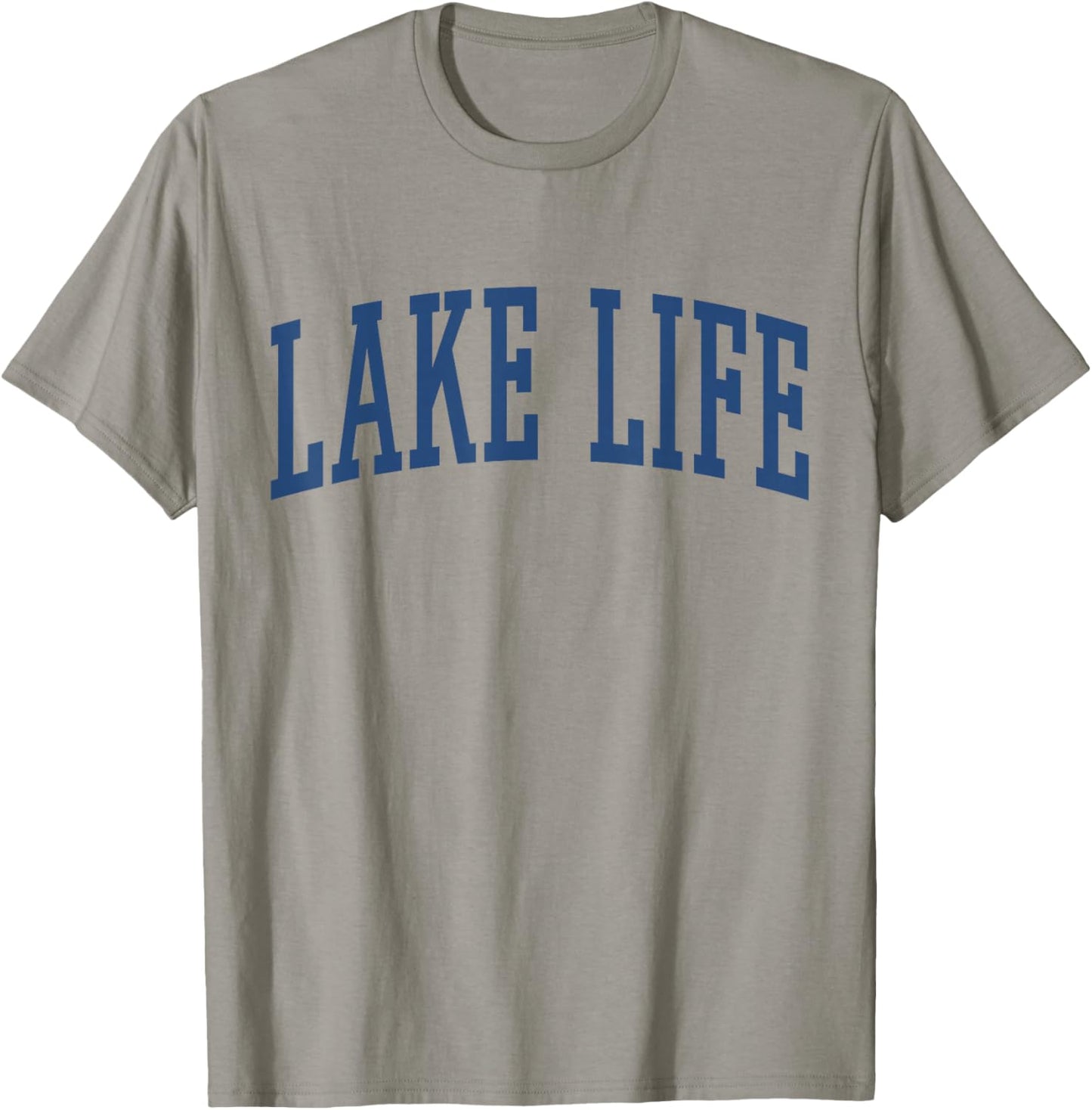 Classic Varsity Grey Lake Life T-Shirt - T-Shirt | Sand