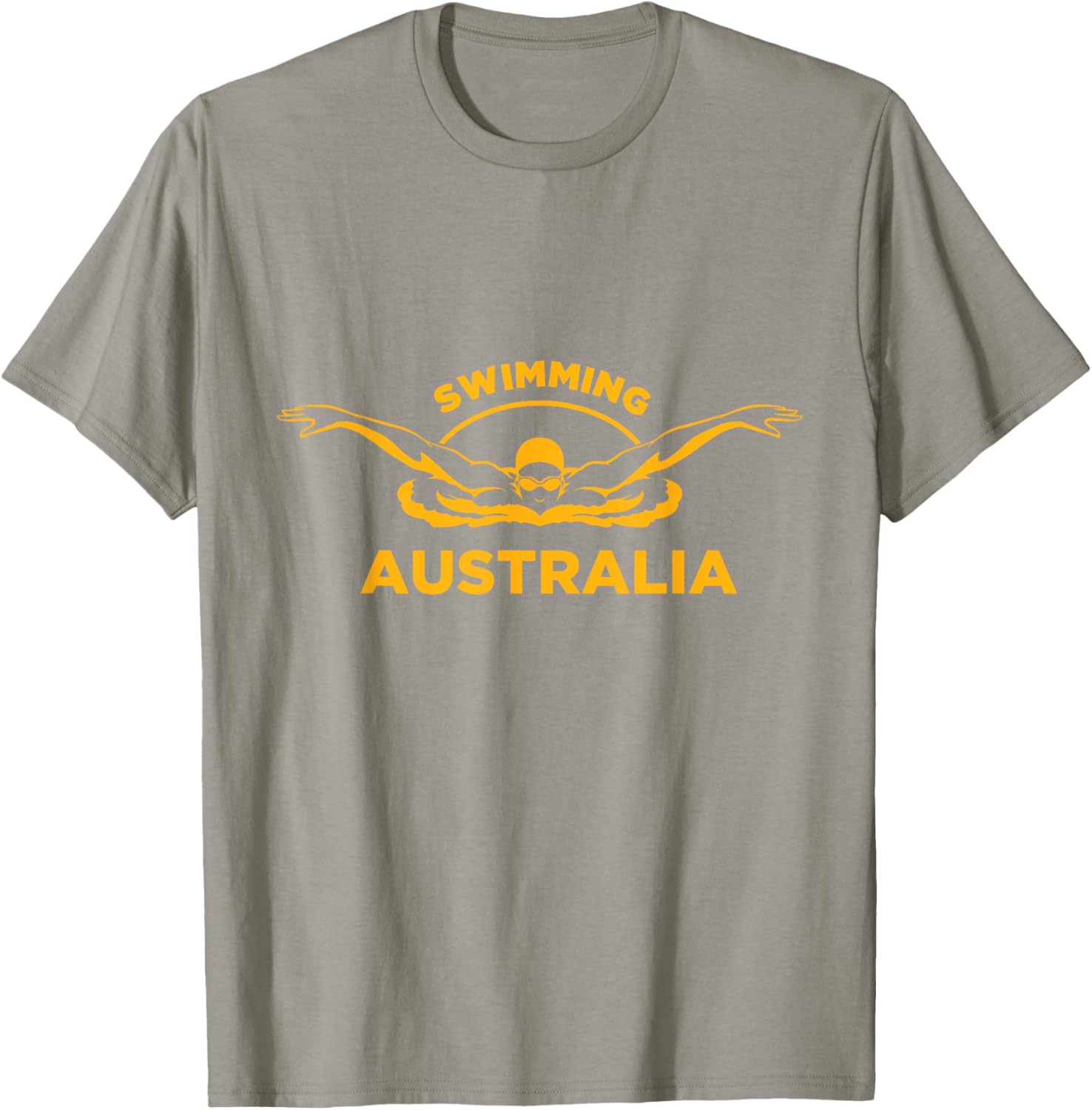 Swimming Australia Support the Team Shirt Pool T-Shirt - T-Shirt | Sand