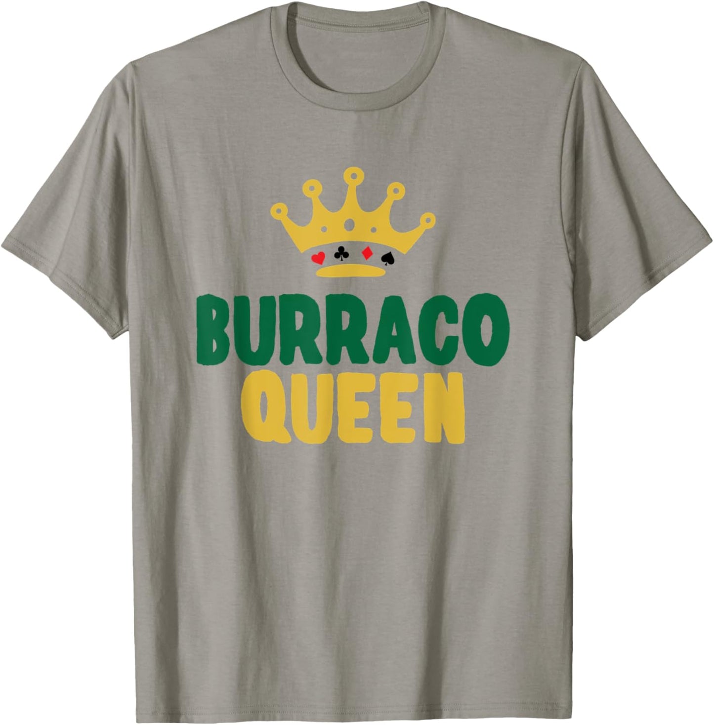Burraco Queen Italian Card Game Burraco Player T-Shirt - T-Shirt | Sand