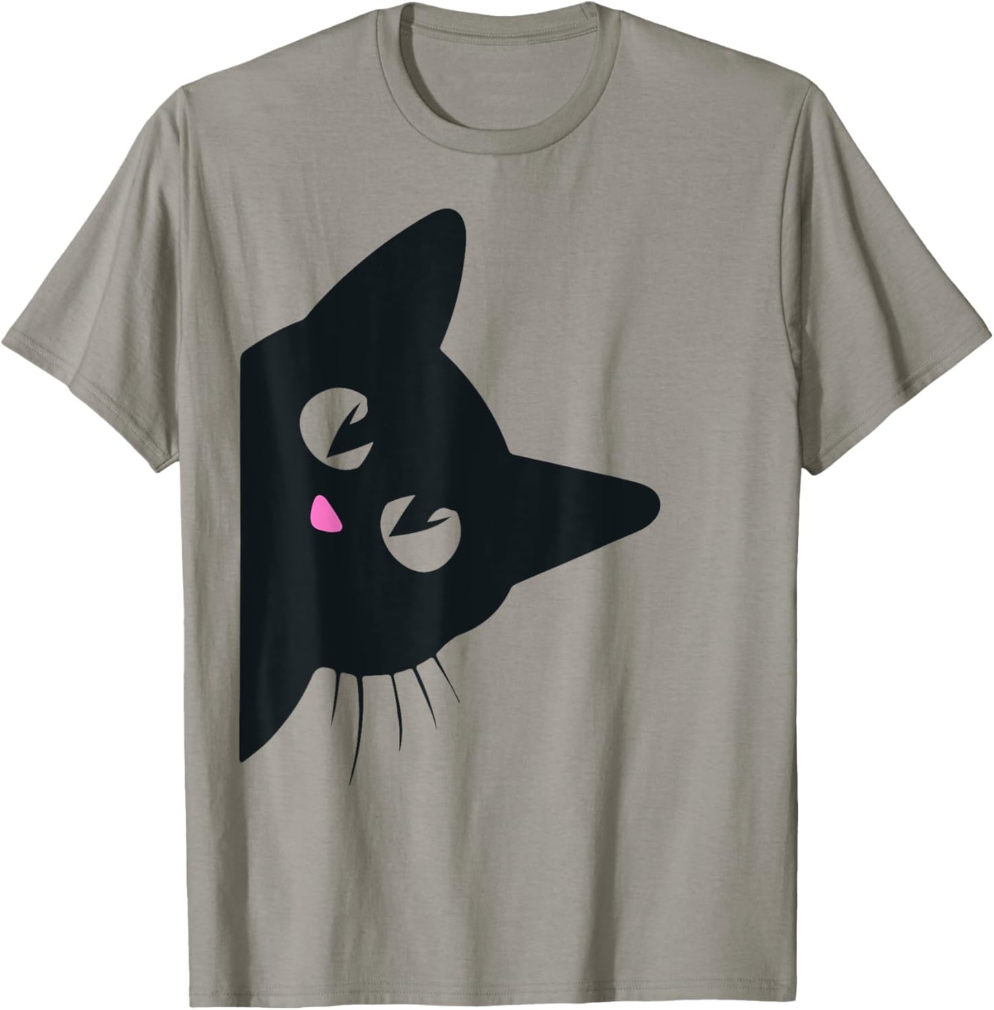 Cute Black Cat Halloween Costume Kitten Kids Toddler Adult T-Shirt - T-Shirt | Sand
