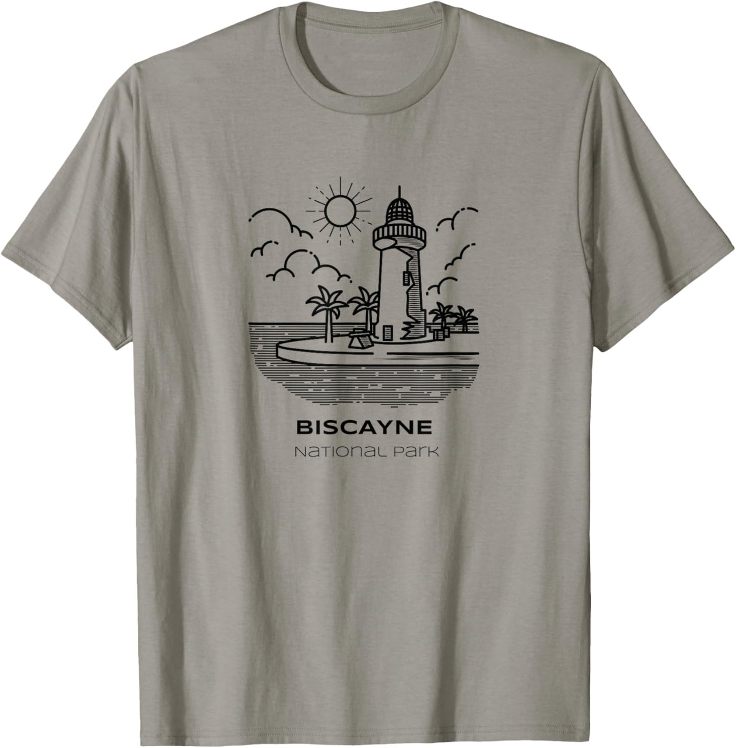Vintage Biscayne National Park Hike T-Shirt - T-Shirt | Sand
