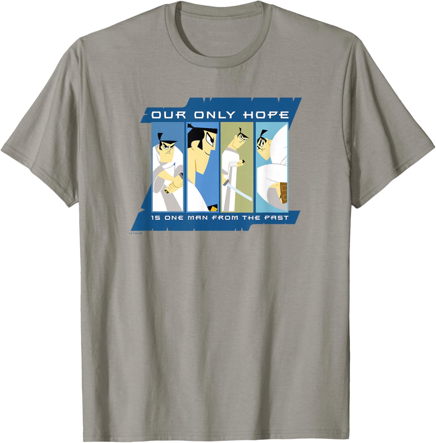 Samurai Jack Our Only Hope Is One Man From The Past T-Shirt - T-Shirt | Sand