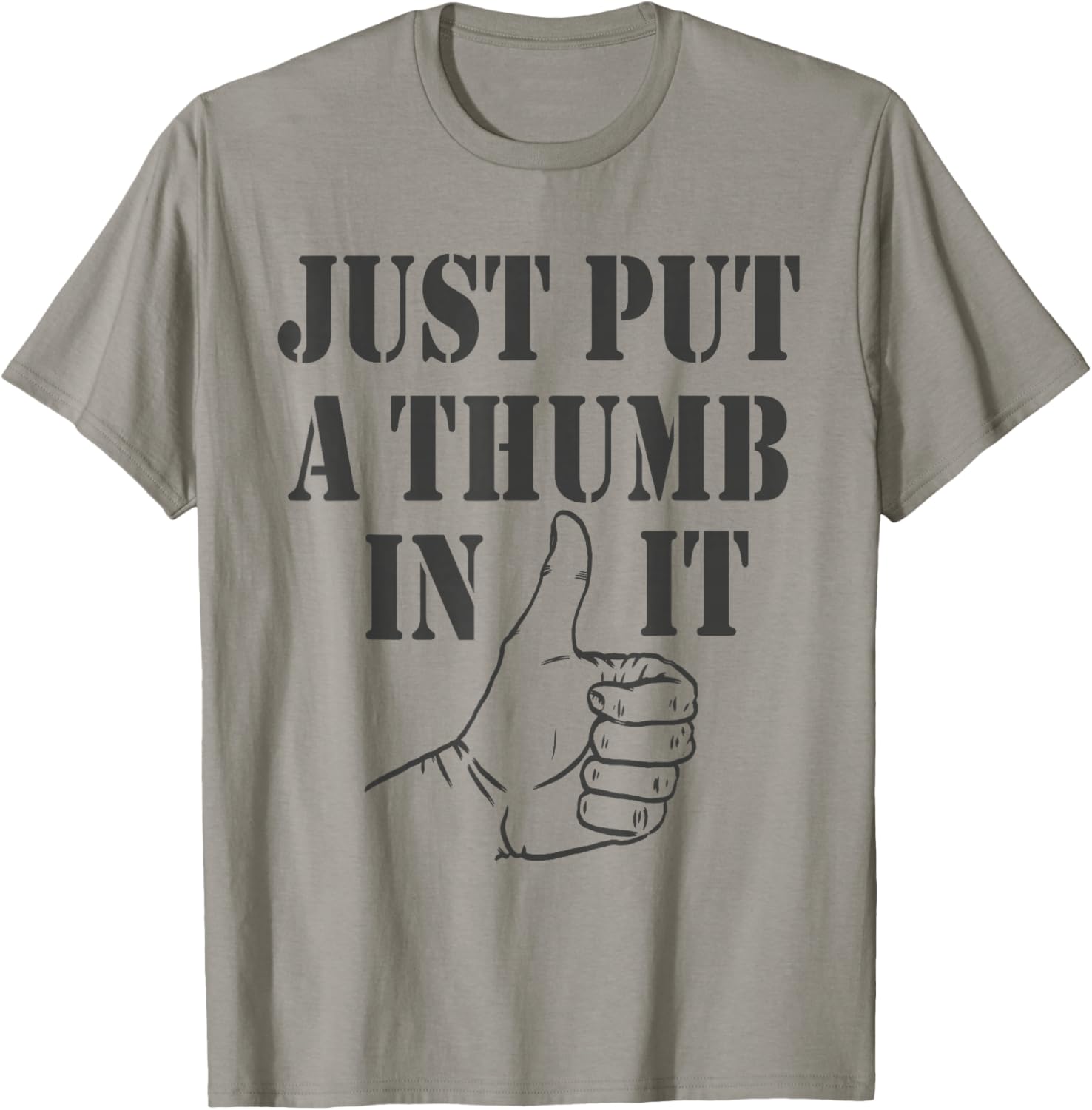 Ammo gun lovers just put a thumb in it T-Shirt - T-Shirt | Sand