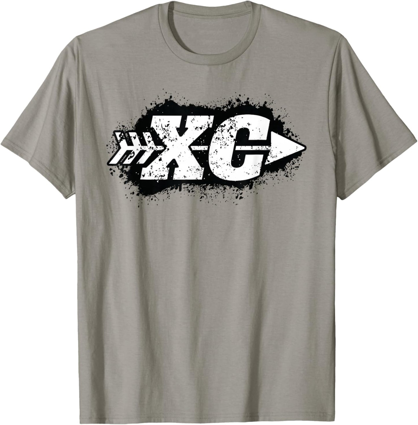 CX - Grunge Cross Country Running T-Shirt - T-Shirt | Sand