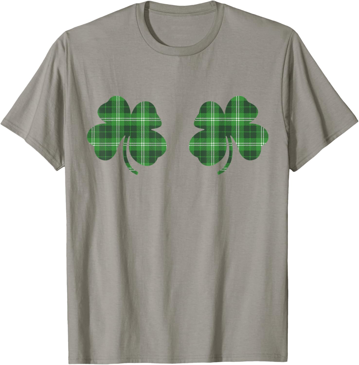 Shamrock Boobs Shirt Women Funny St Patricks Day Sexy Irish T-Shirt - T-Shirt | Sand