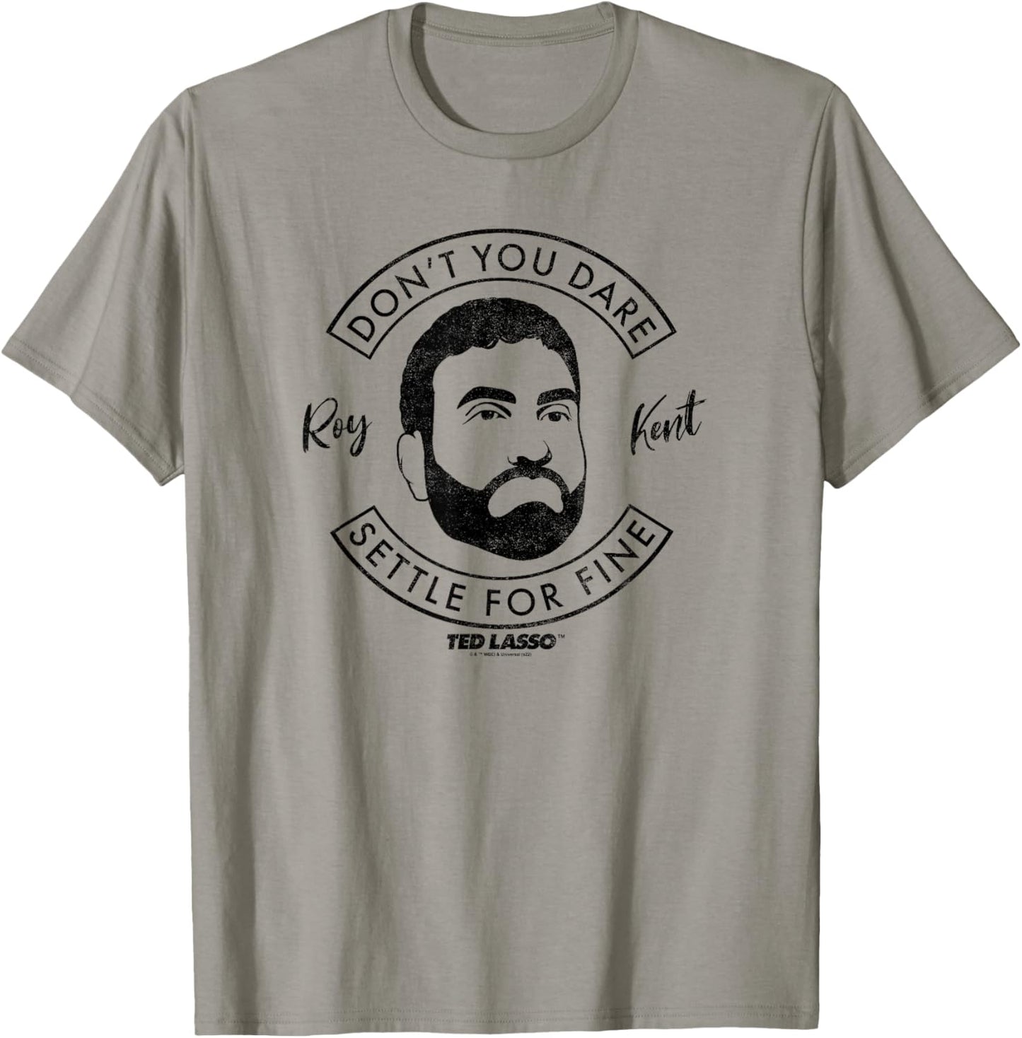 Ted Lasso Roy Kent Don't You Dare Quote Small T-Shirt - T-Shirt | Sand