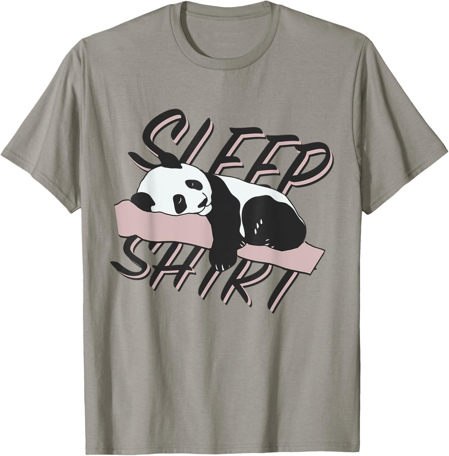 Sleep shirt pajamas pajamas nightgown panda gift T-Shirt - T-Shirt | Sand