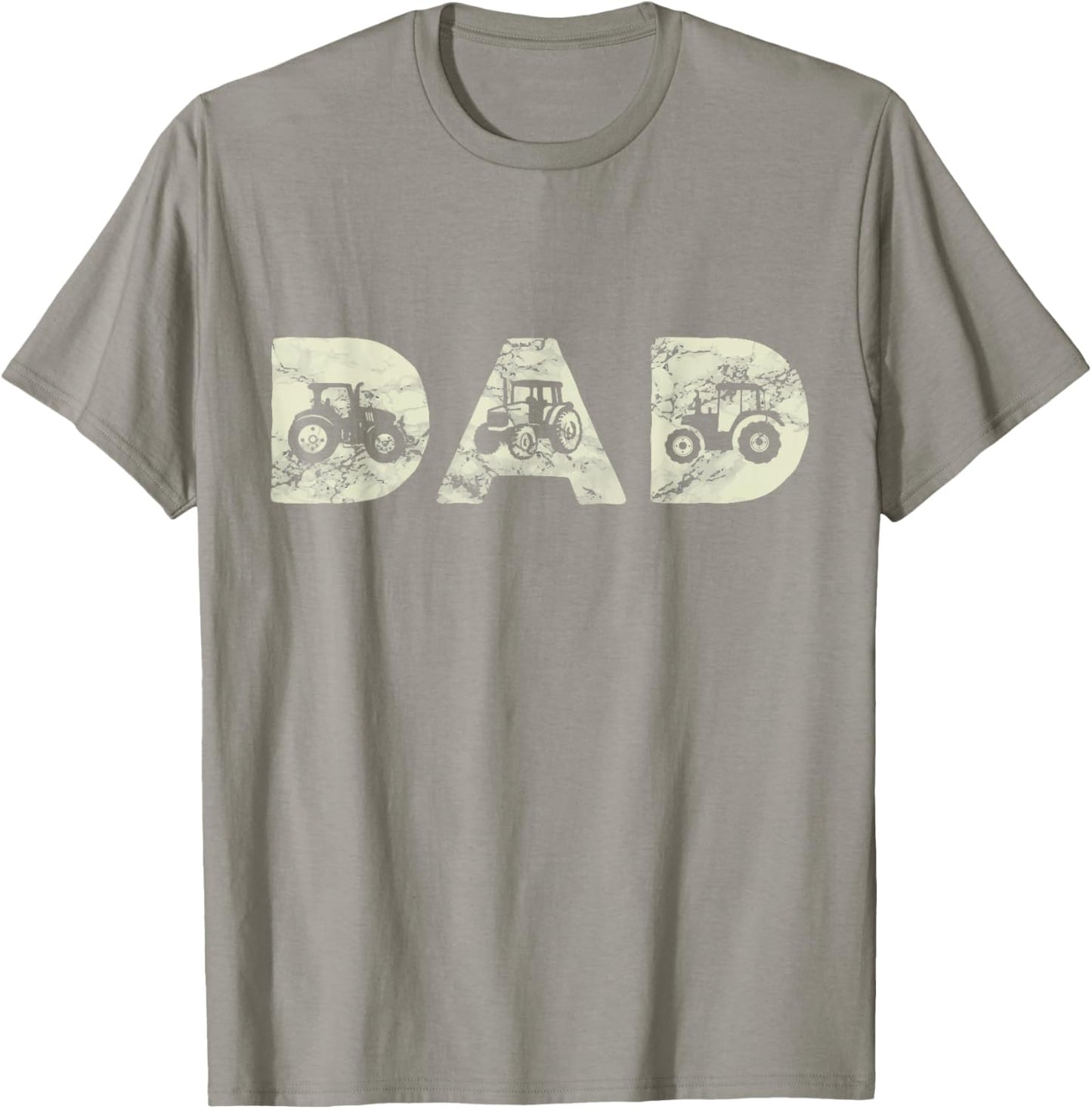 Tractor Dad Farming Father Farm Lover Farmer Daddy T-Shirt - T-Shirt | Sand