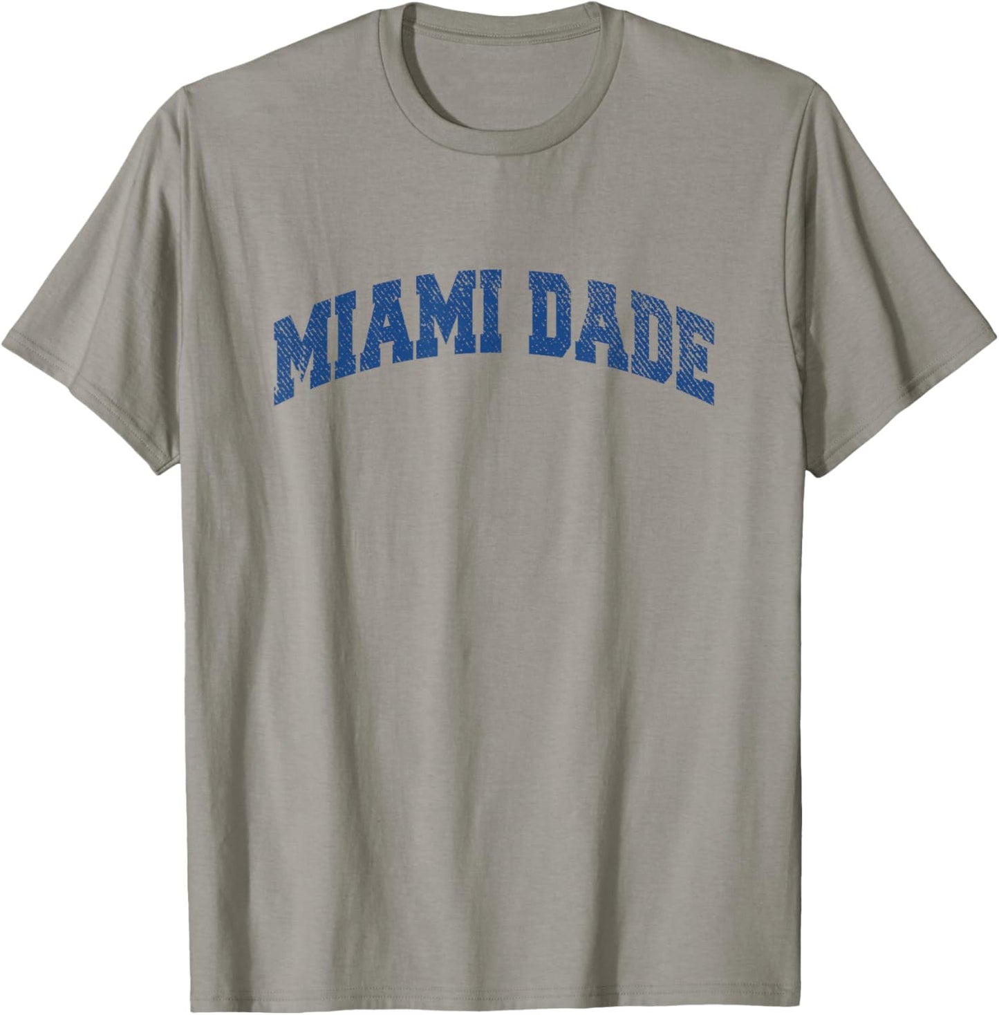 Miami Dade Sports Classic Varsity College Style T-Shirt - T-Shirt | Sand