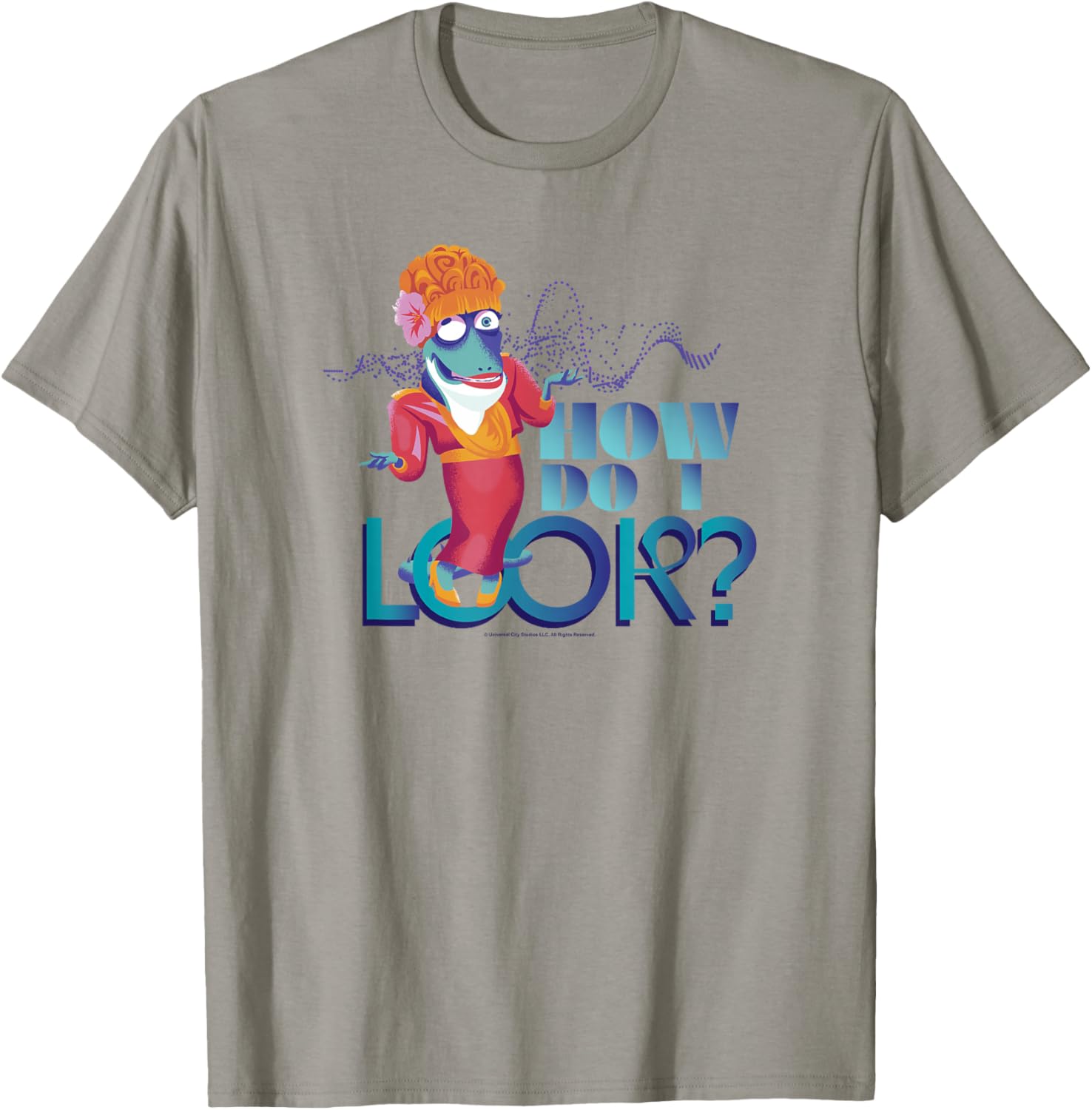 Sing 2 Miss Crawly How Do I Look? T-Shirt - T-Shirt | Sand