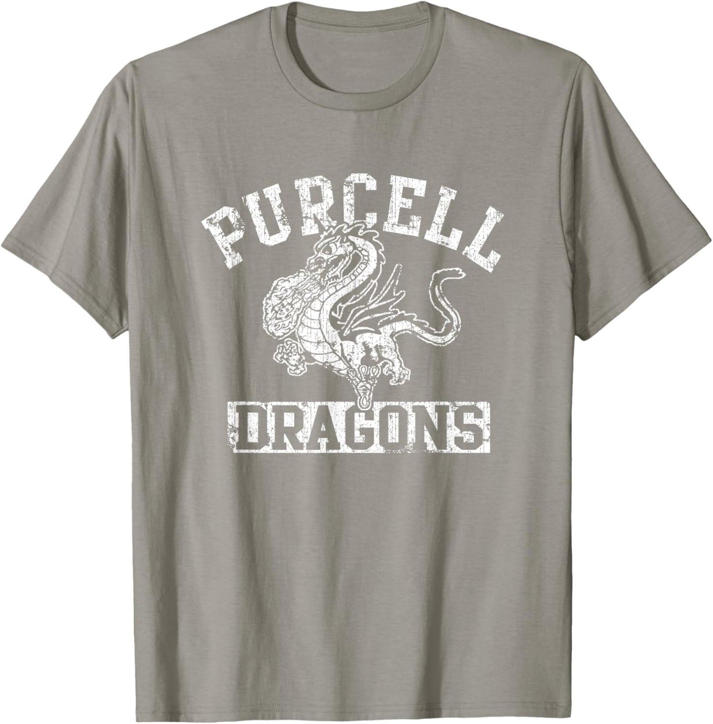 Purcell Dragons Vintage T-Shirt - T-Shirt | Sand