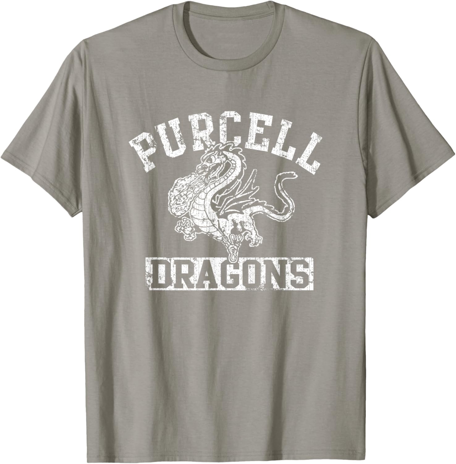 Purcell Dragons Vintage T-Shirt - T-Shirt | Sand