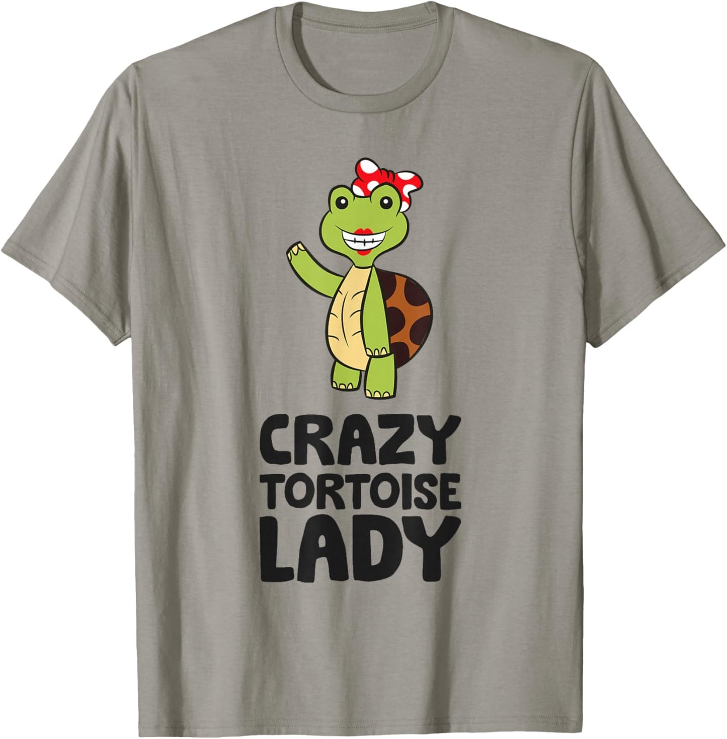 Tortoise Mom Reptile Crazy Tortoise Lady T-Shirt - T-Shirt | Sand
