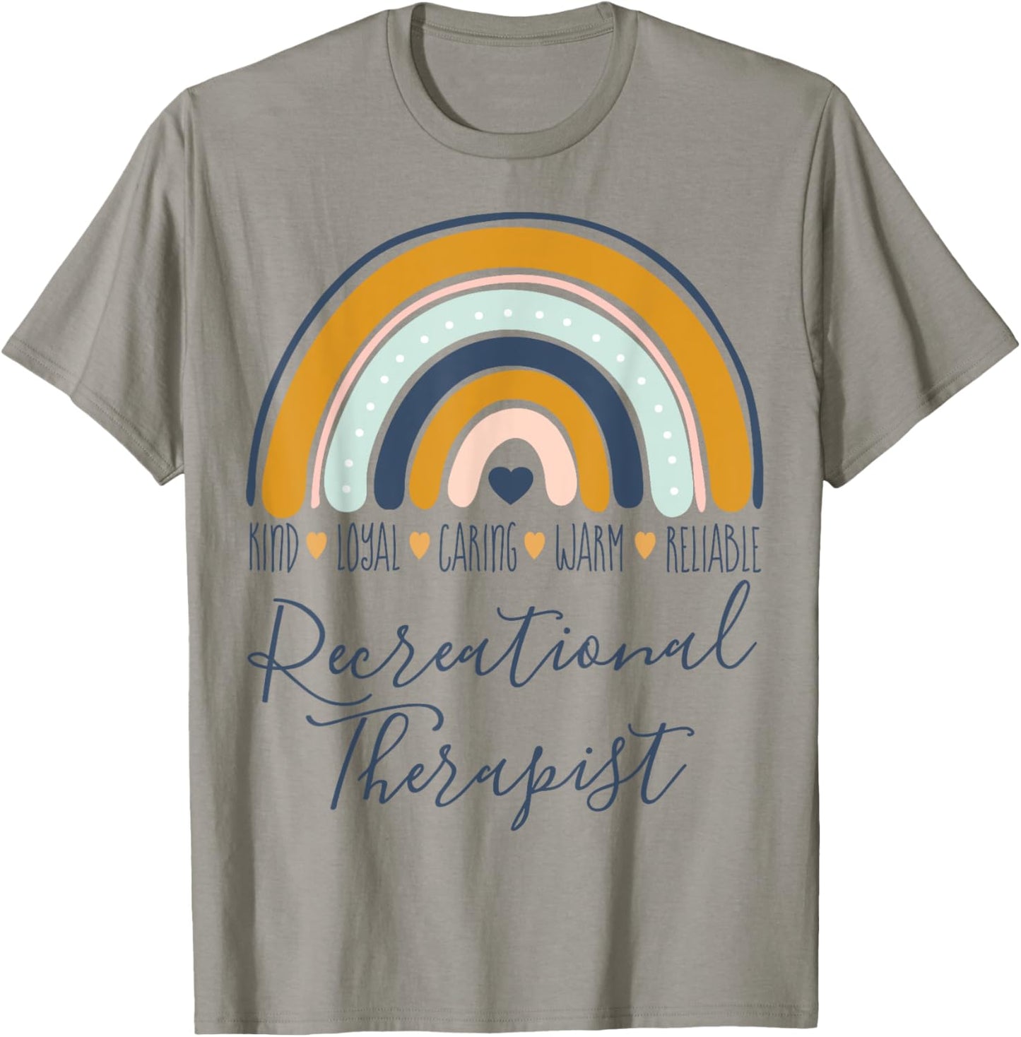Recreational Therapist Recreation Therapy Therapeutic T-Shirt - T-Shirt | Sand