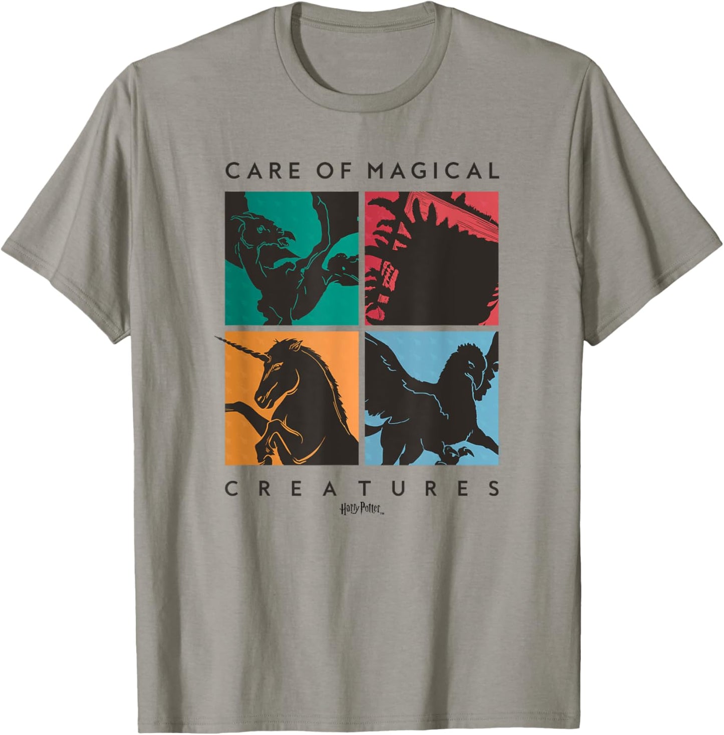 Harry Potter Deathly Hallows 2 Care Of Magical Creatures T-Shirt - T-Shirt | Sand