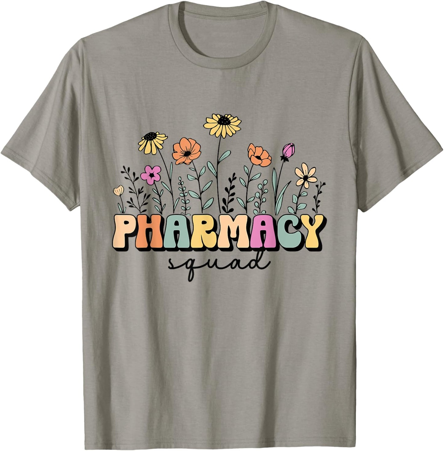 Pharmacy Squad Pharmacy Technician Design For Pharmacist T-Shirt - T-Shirt | Sand
