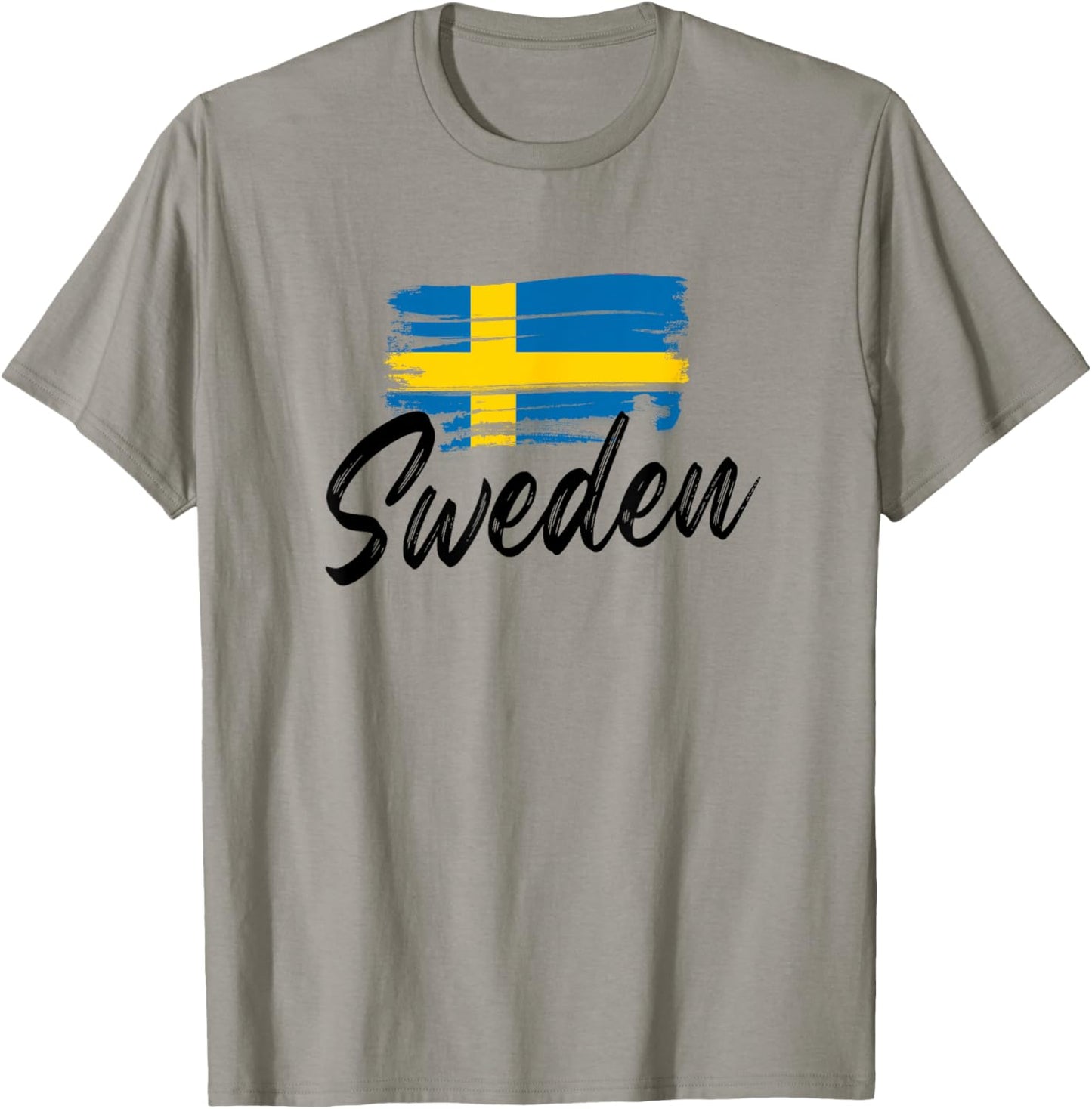Sweden Flag Swedish Sweden Pride Heart T-Shirt - T-Shirt | Sand