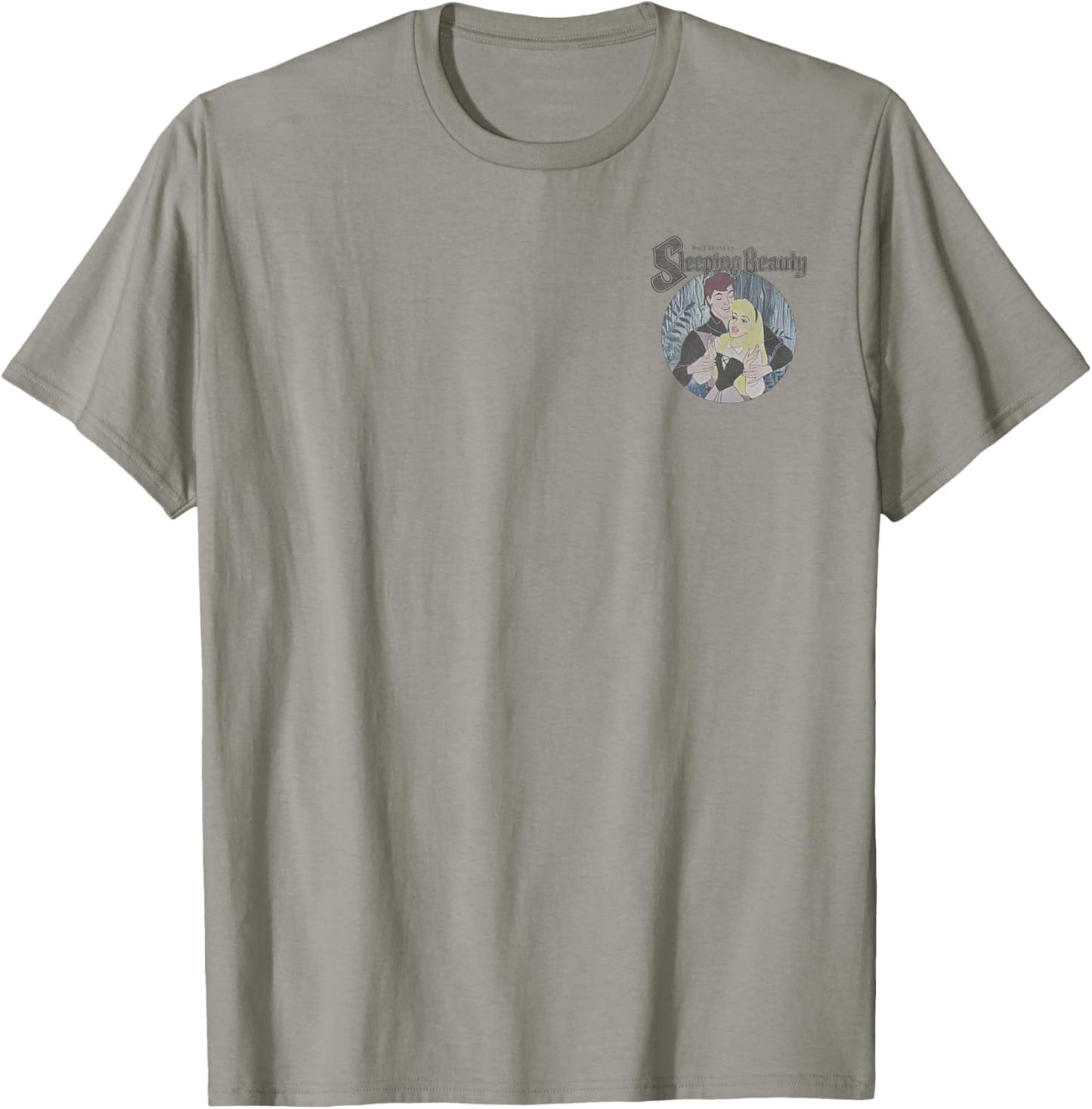 Disney Sleeping Beauty Aurora Prince Phillip Movie Poster T-Shirt - T-Shirt | Sand
