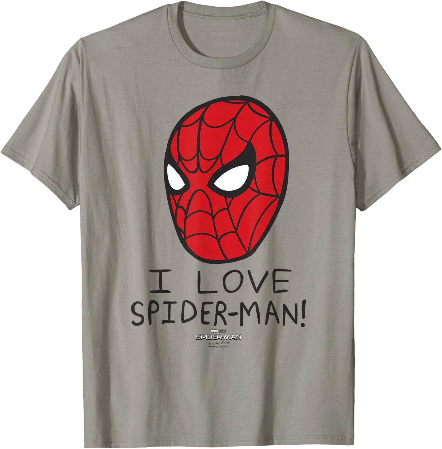 Marvel Spider-Man No Way Home I Love Spider-Man Poster Small T-Shirt - T-Shirt | Sand