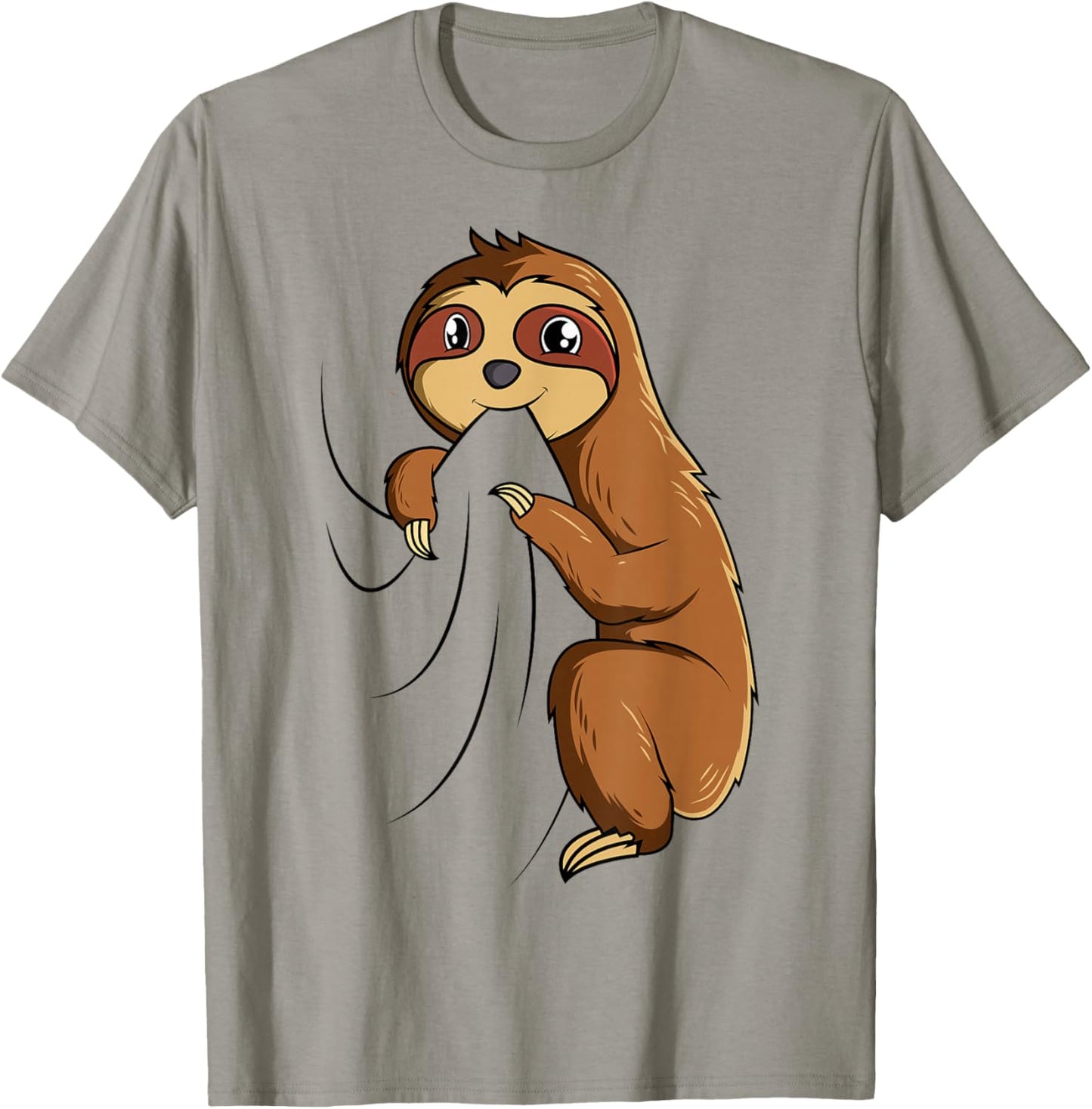 Sloth Lovers Children Girls Ladies T-Shirt - T-Shirt | Sand